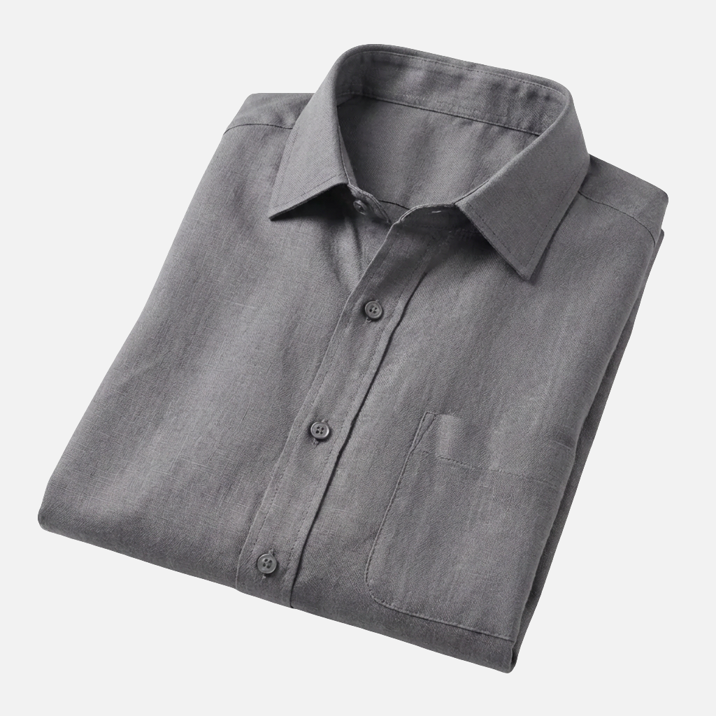 OLDMONEYLOOK | Men’s Refined Linen Shirt