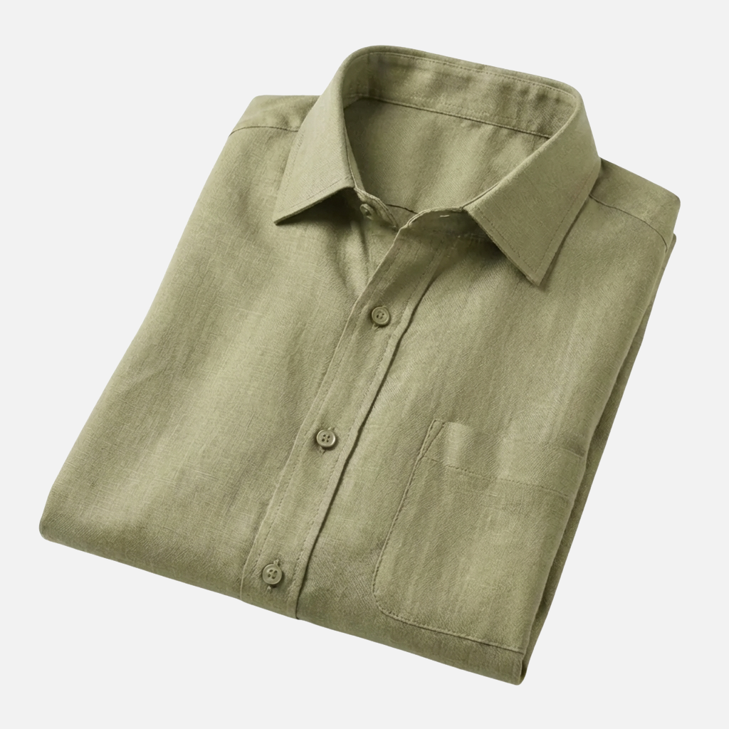 OLDMONEYLOOK | Men’s Refined Linen Shirt