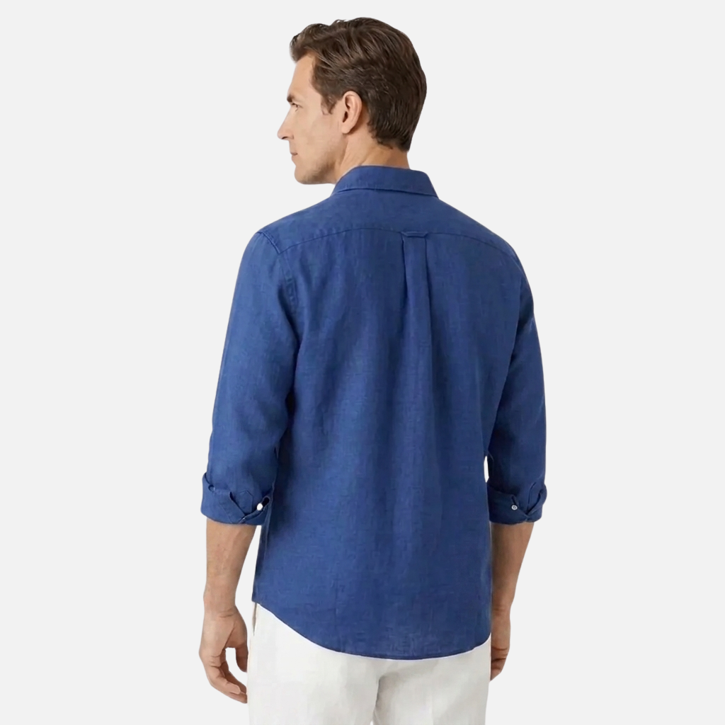 OLDMONEYLOOK | Men’s Classic Linen Shirt