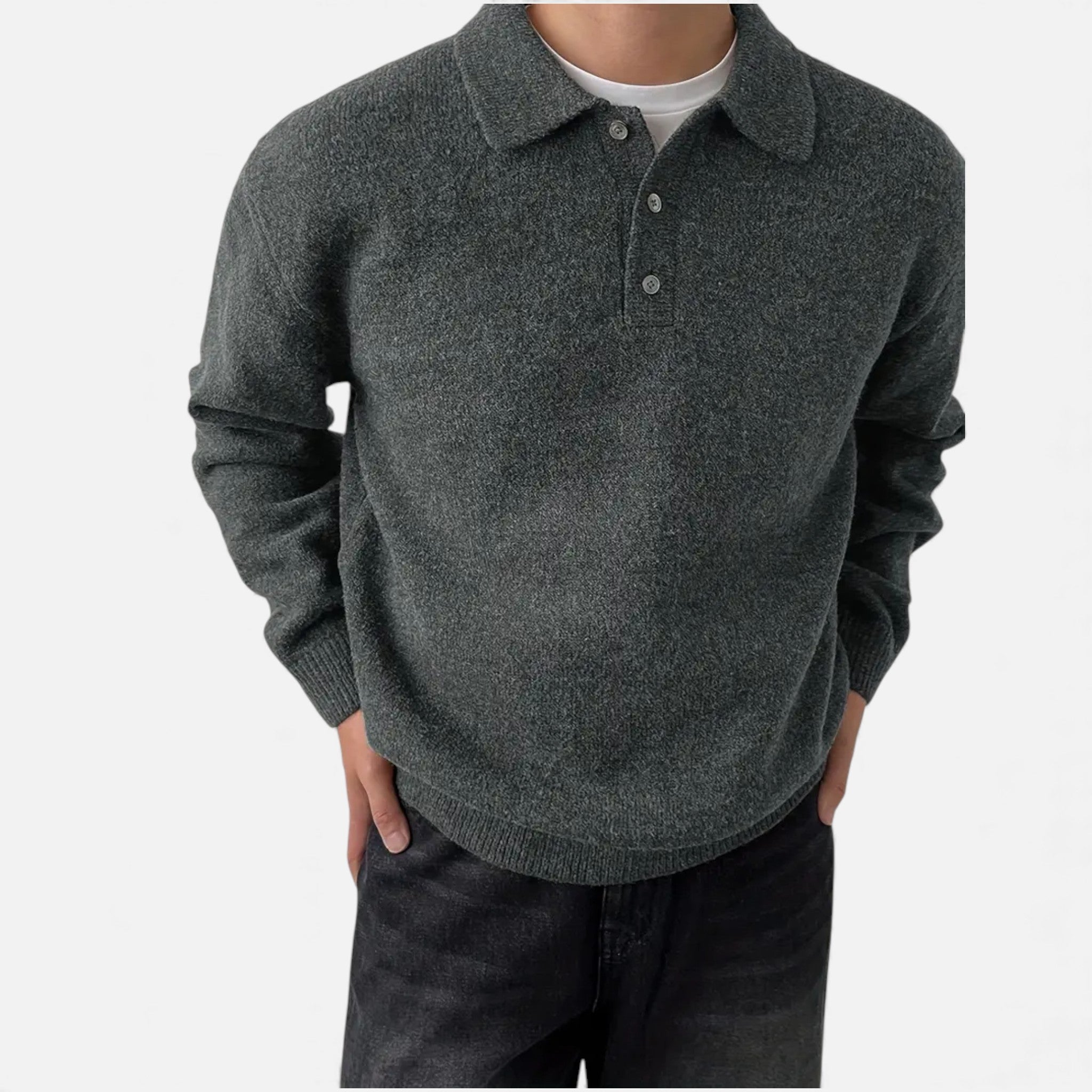 OldMoneyLook | Men’s Heritage Knit Overcoat