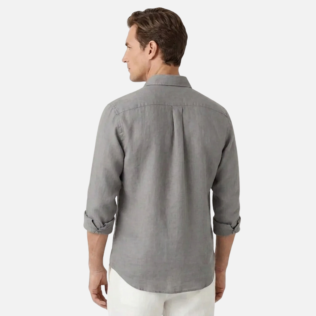 OLDMONEYLOOK | Men’s Classic Linen Shirt