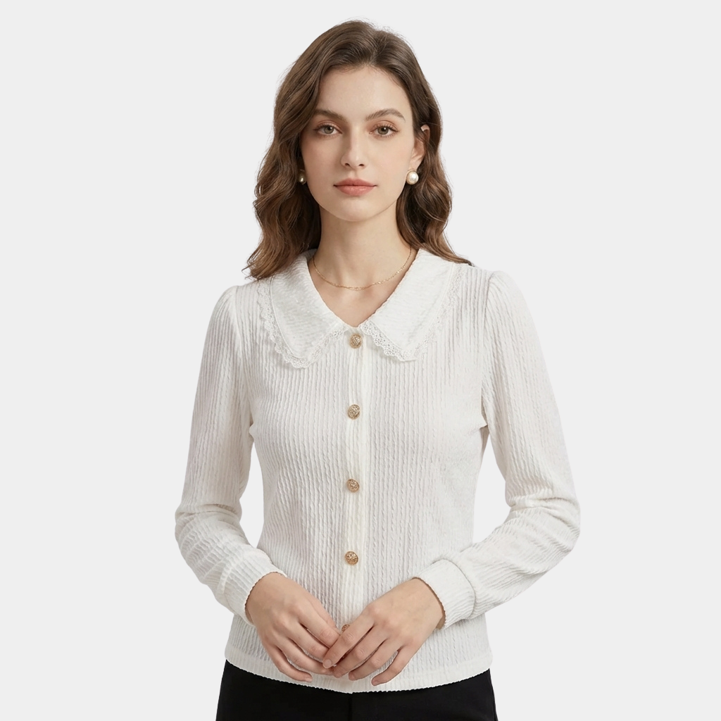 OLDMONEYLOOK | Women’s Refined Classic Cotton Shirt