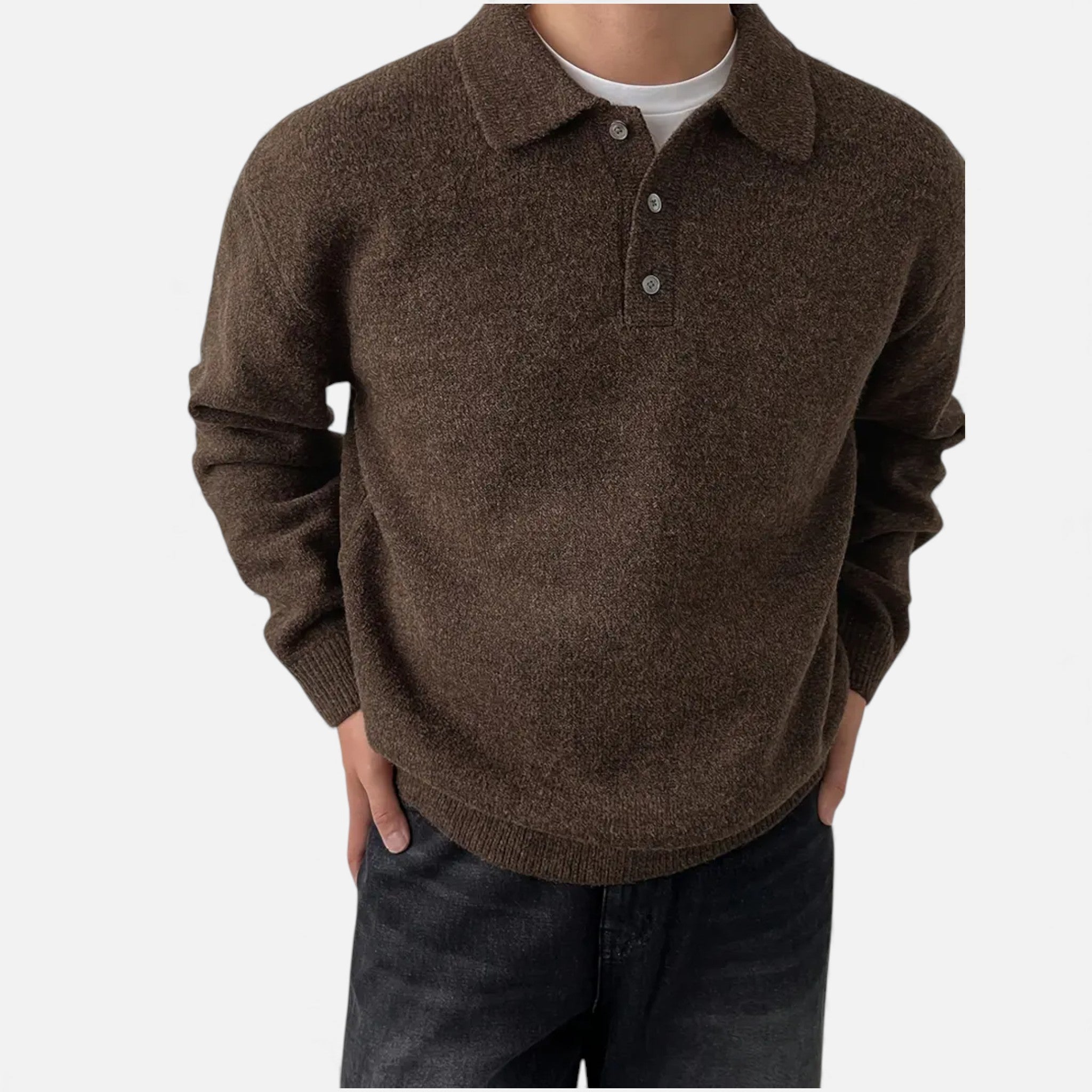 OldMoneyLook | Men’s Heritage Knit Overcoat