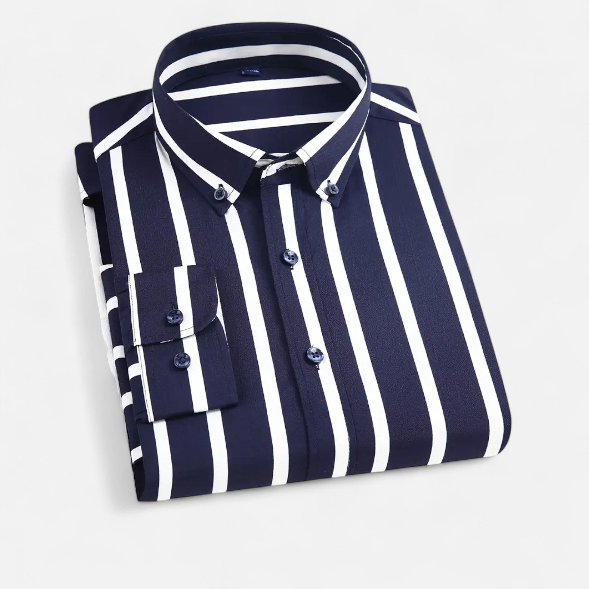 OldMoneyLook | Men’s Classic Striped Shirt