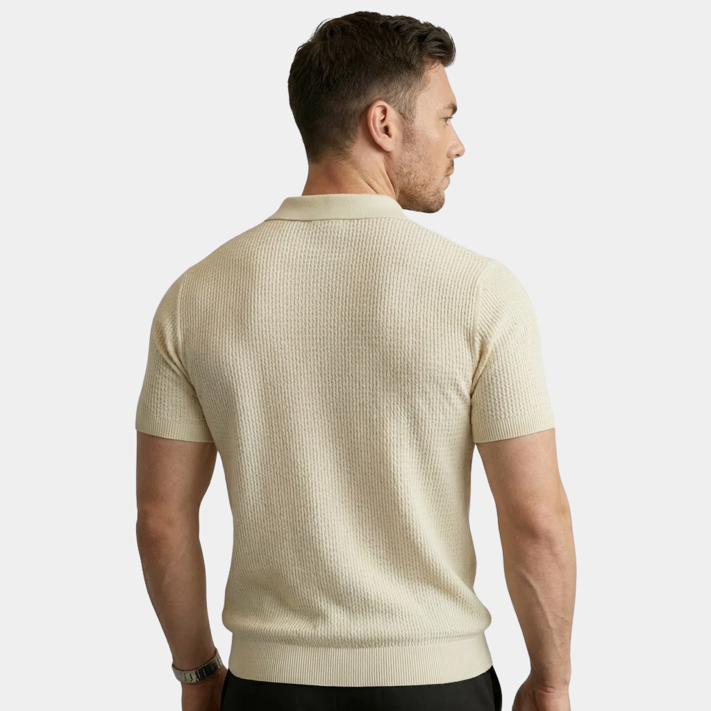 OLDMONEYLOOK | Men’s Heritage Knit Polo Shirt