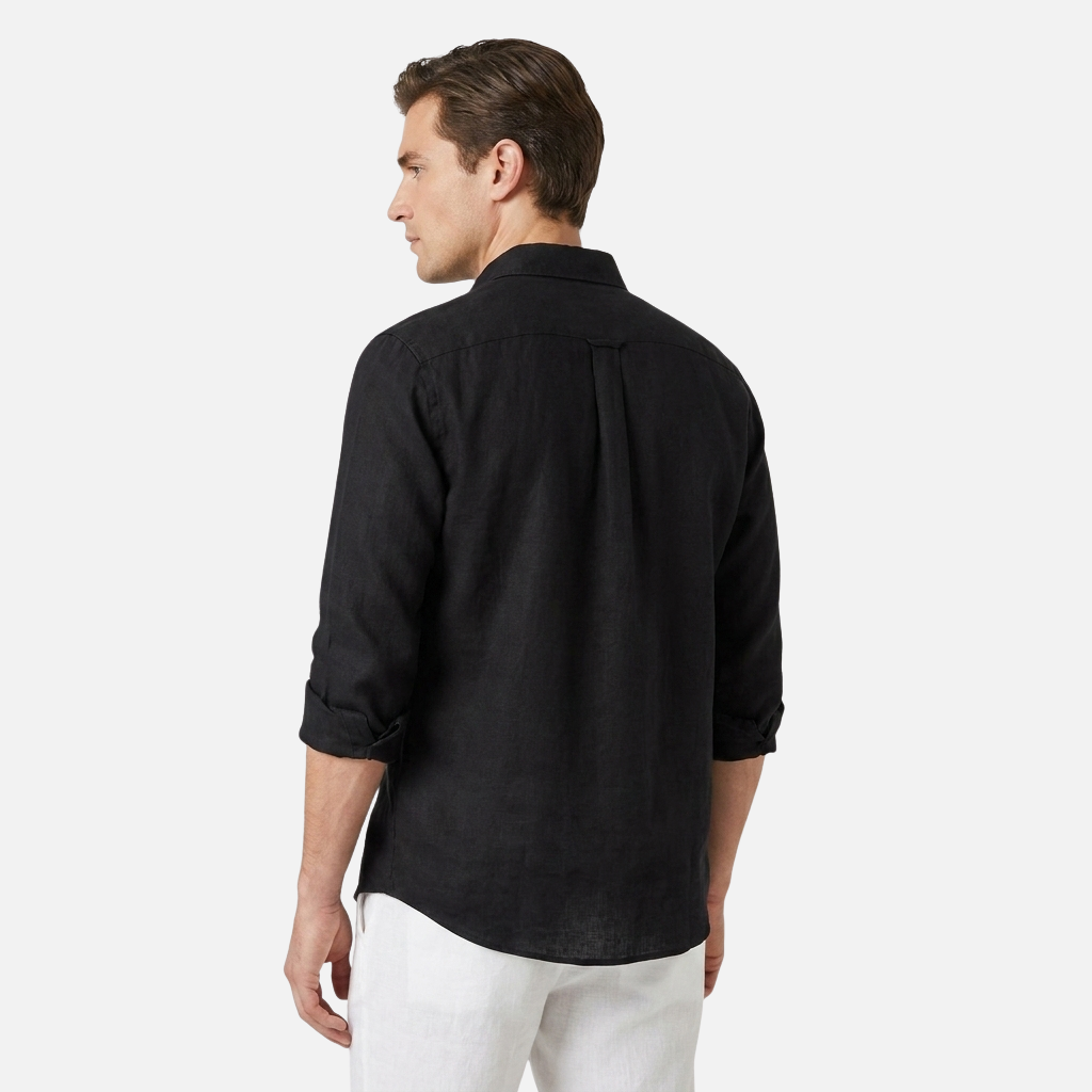 OLDMONEYLOOK | Men’s Classic Linen Shirt