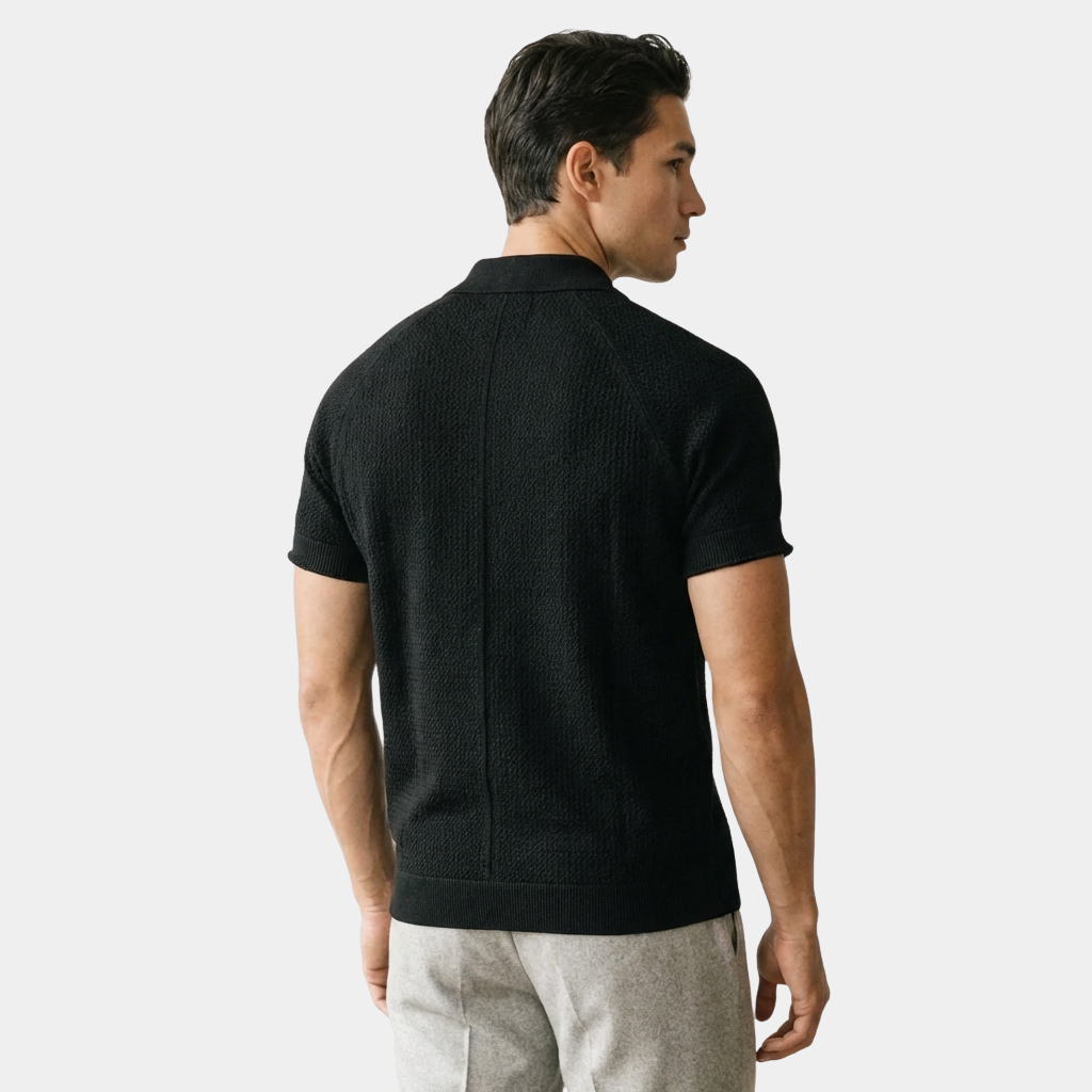 OLDMONEYLOOK | Men’s Refined Summer Knit Shirt