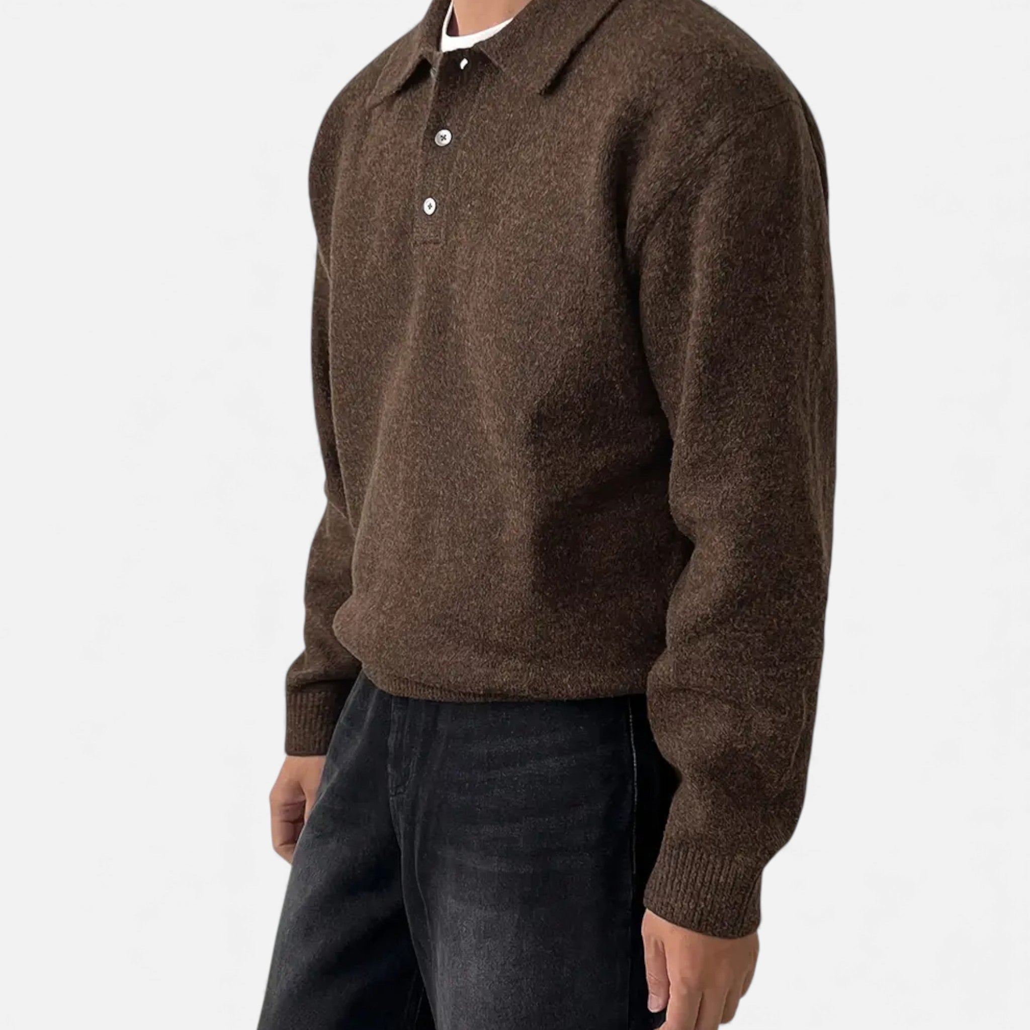 OldMoneyLook | Men’s Heritage Knit Overcoat