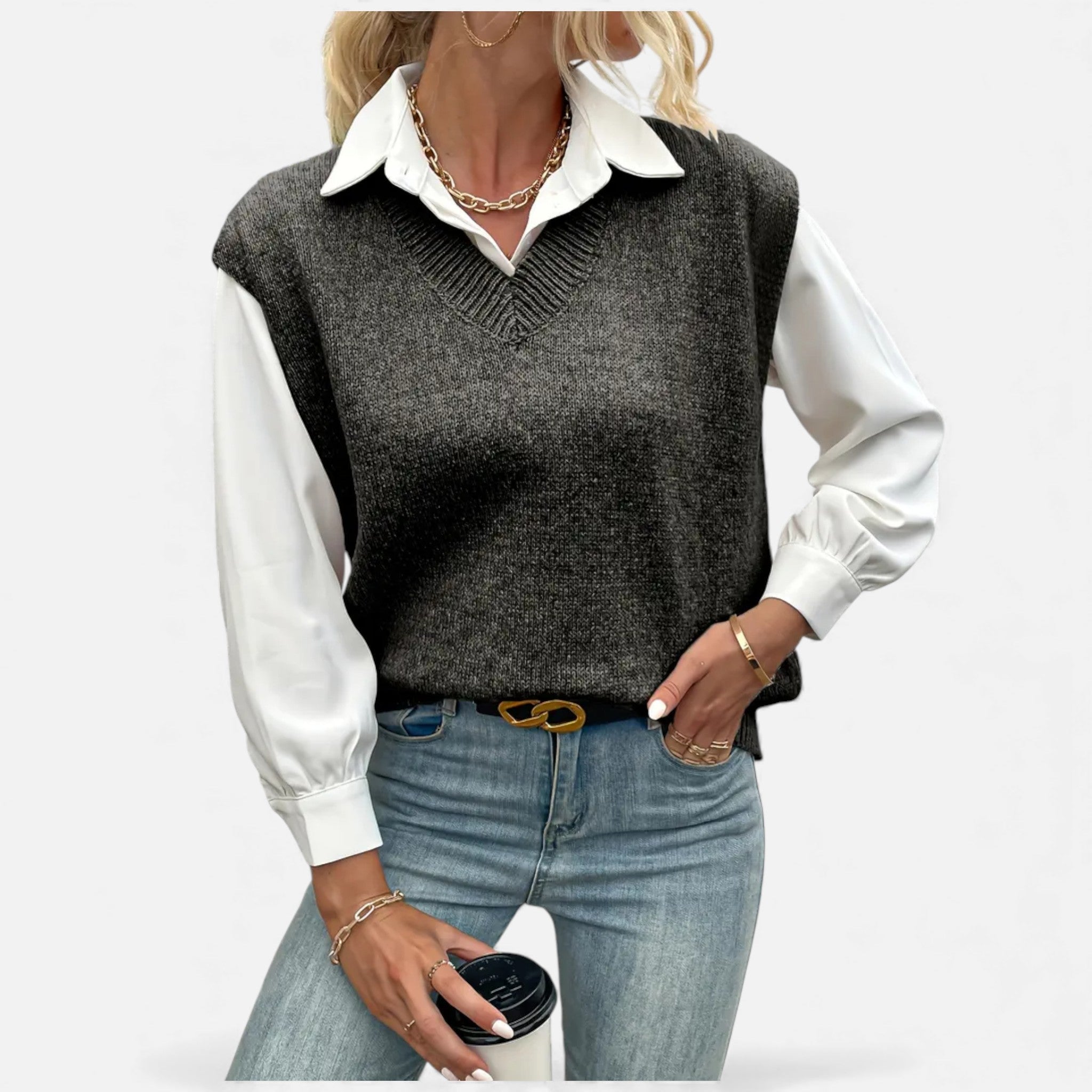 OldMoneyLook | Women’s Heritage Lace Knit Vest