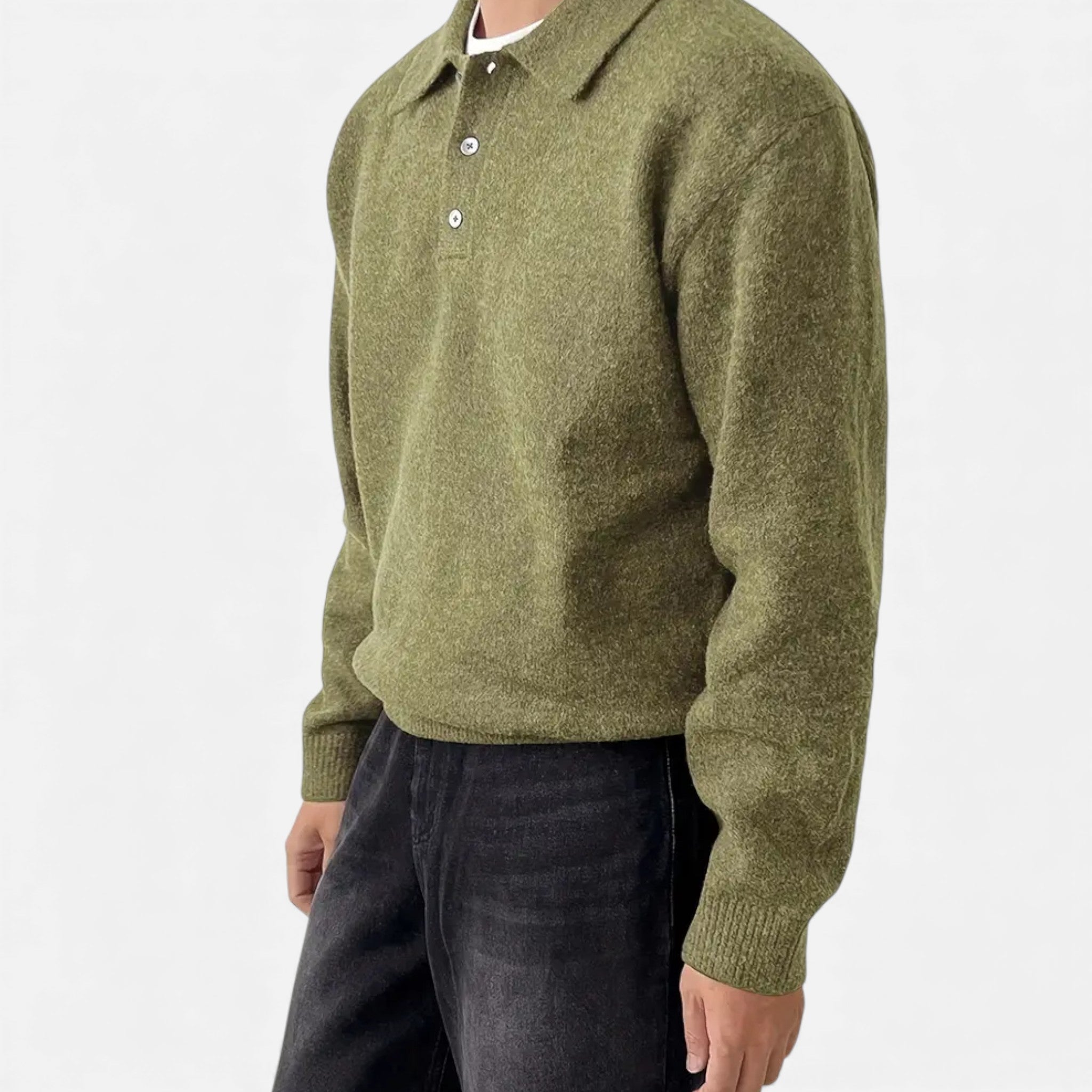 OldMoneyLook | Men’s Heritage Knit Overcoat