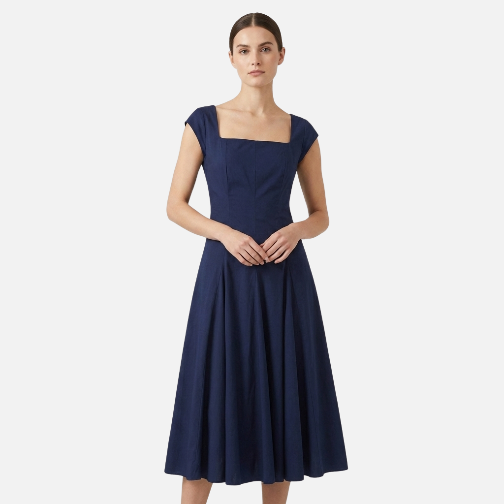 OLDMONEYLOOK | Women’s Classic Tie Waist Dress