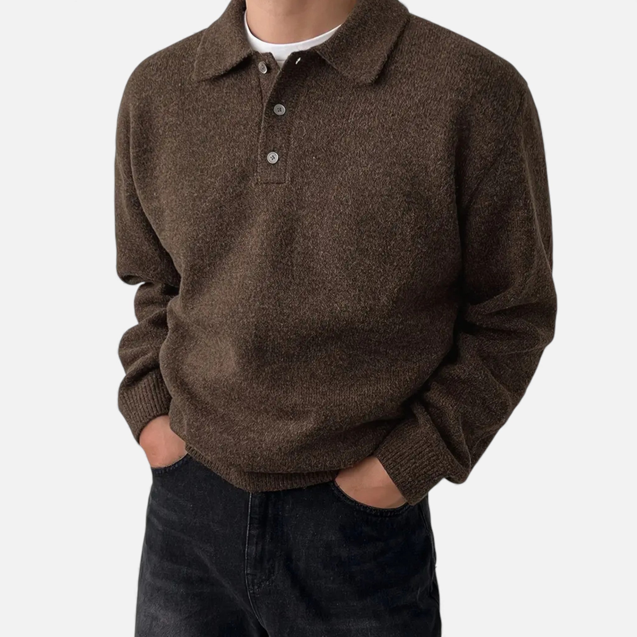 OldMoneyLook | Men’s Heritage Knit Overcoat