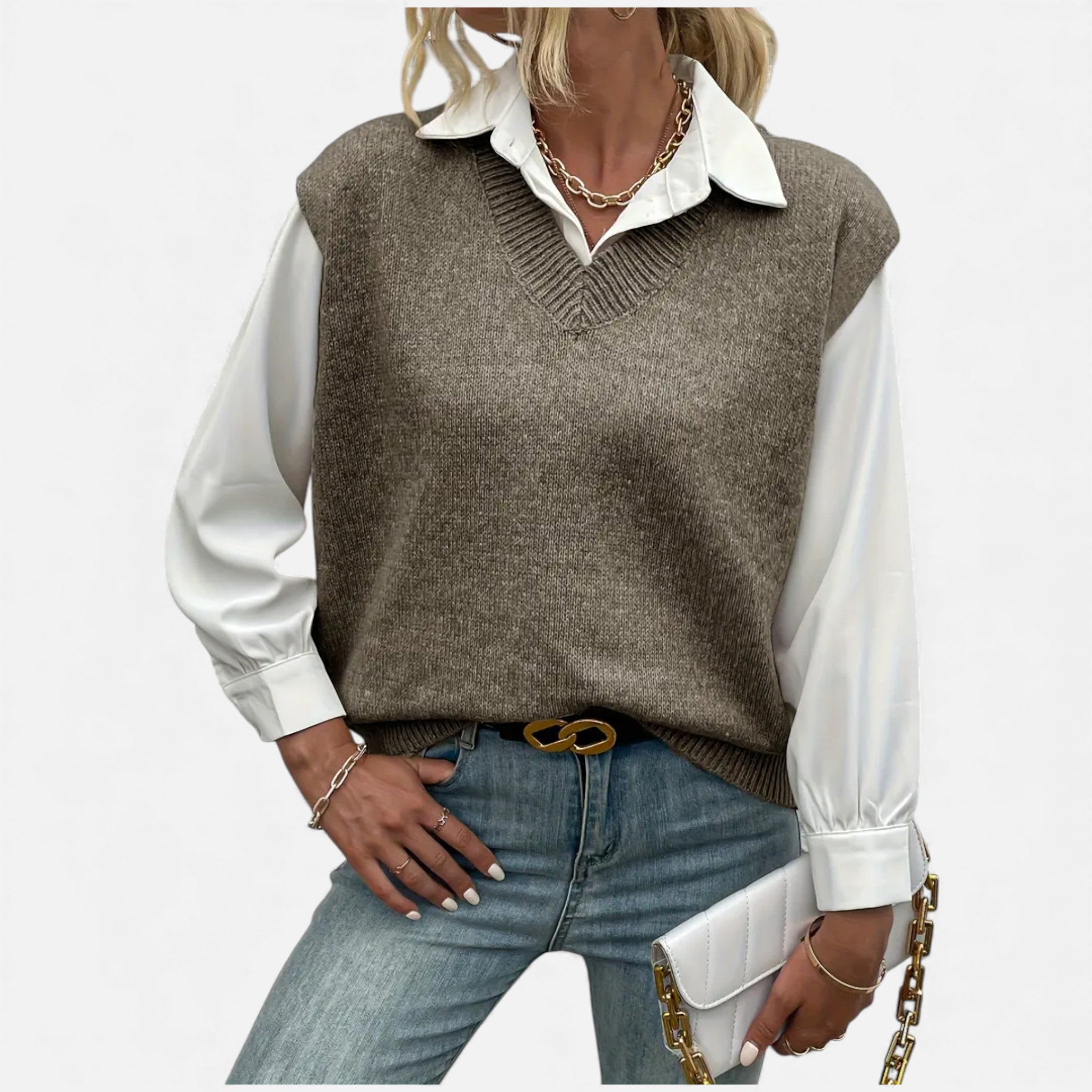 OldMoneyLook | Women’s Heritage Lace Knit Vest