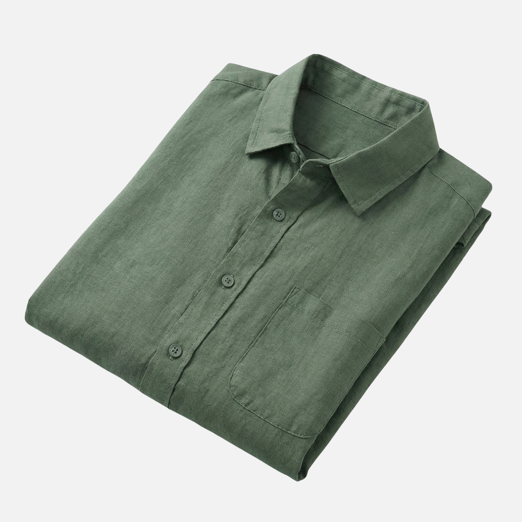 OLDMONEYLOOK | Men’s Refined Linen Shirt