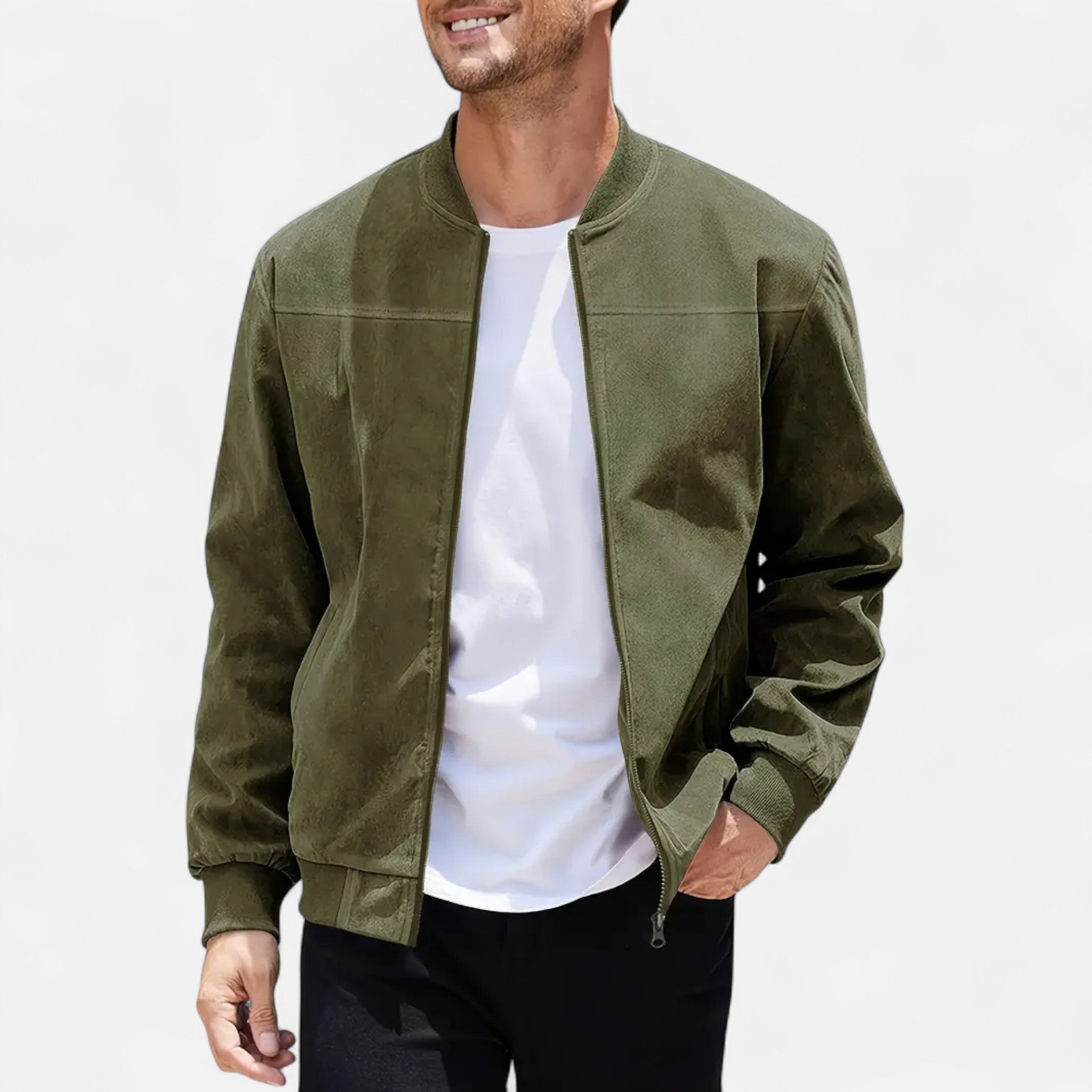 OldMoneyLook | Men’s Casual Bomber Jacket