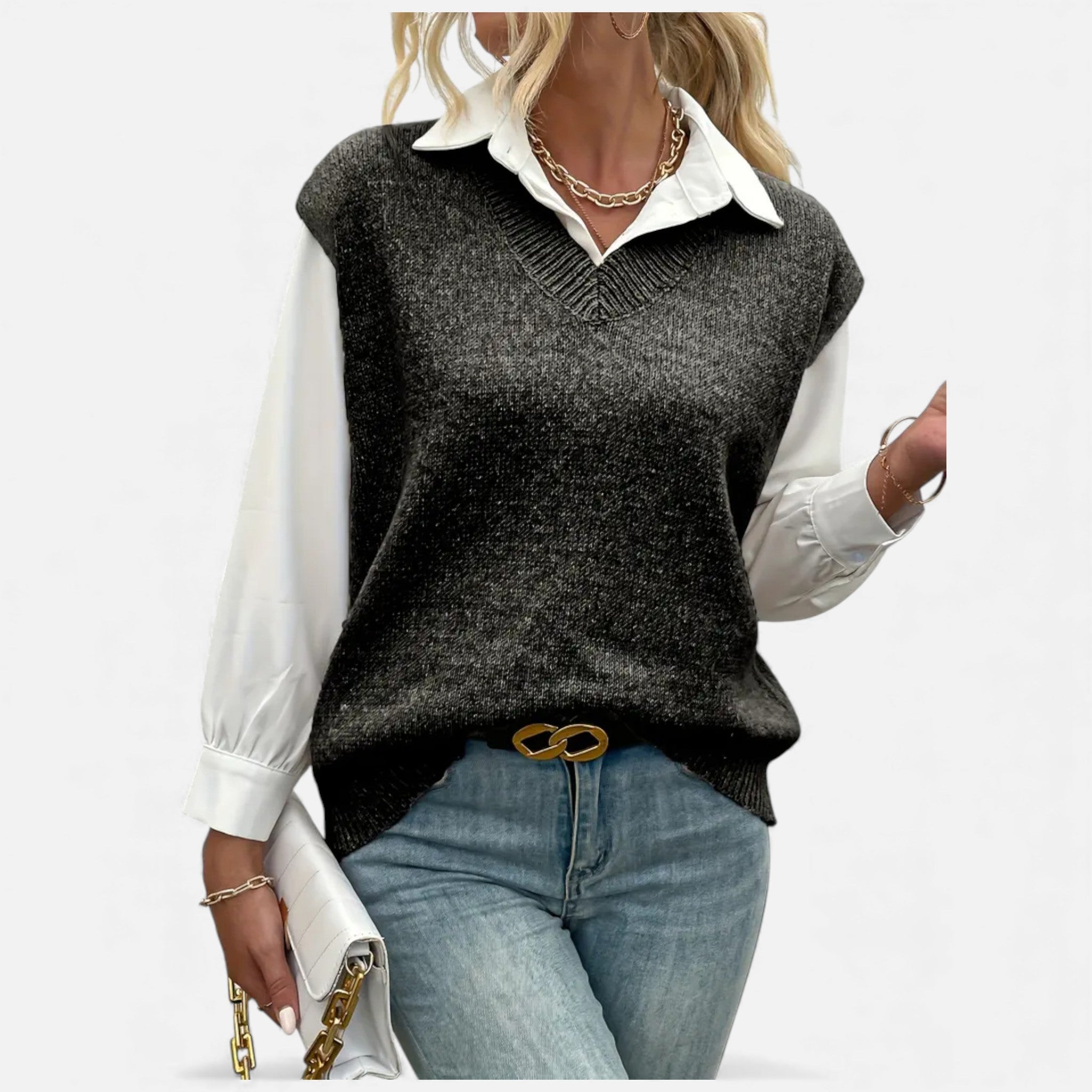 OldMoneyLook | Women’s Heritage Lace Knit Vest