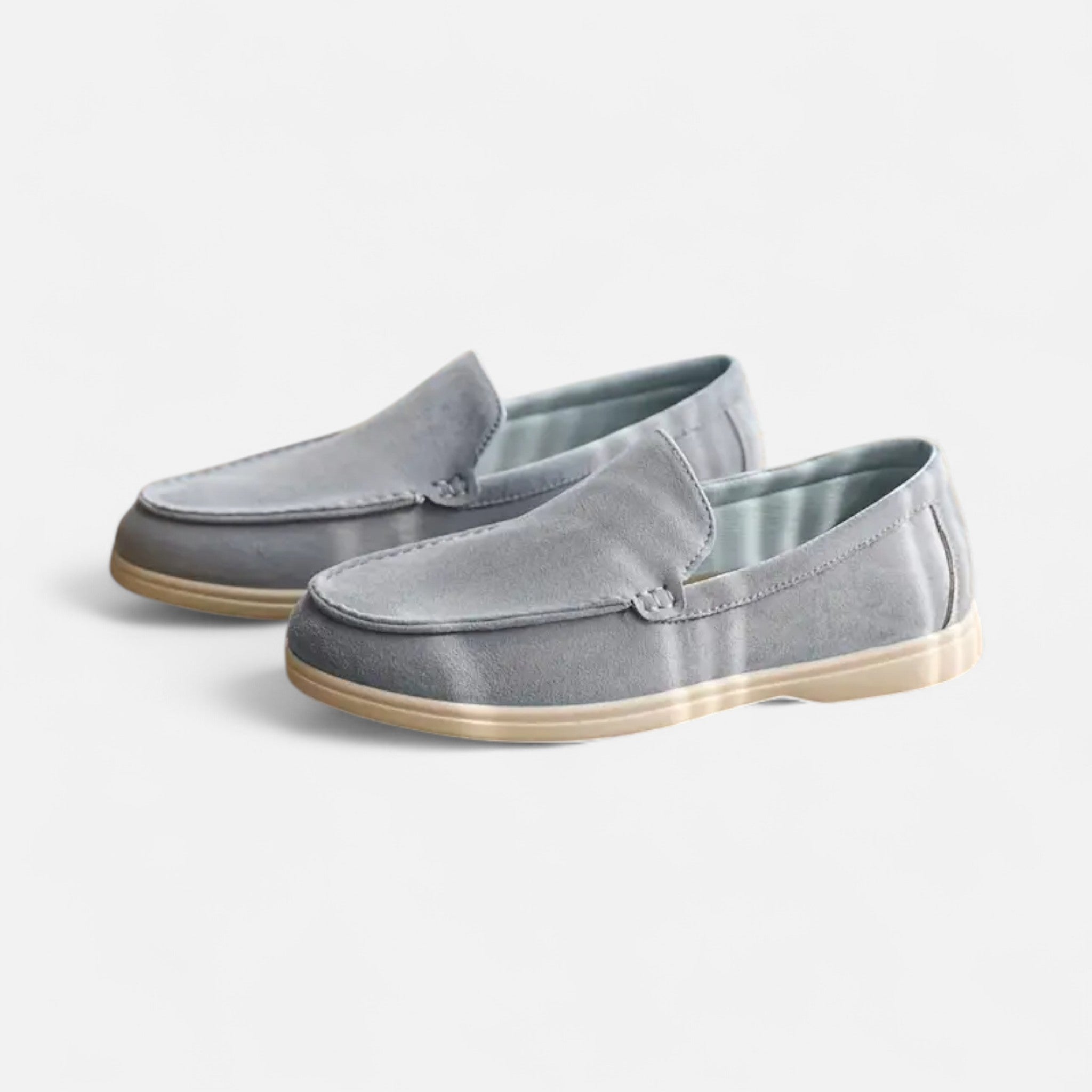 OldMoneyLook | Men’s Low Suede Loafers