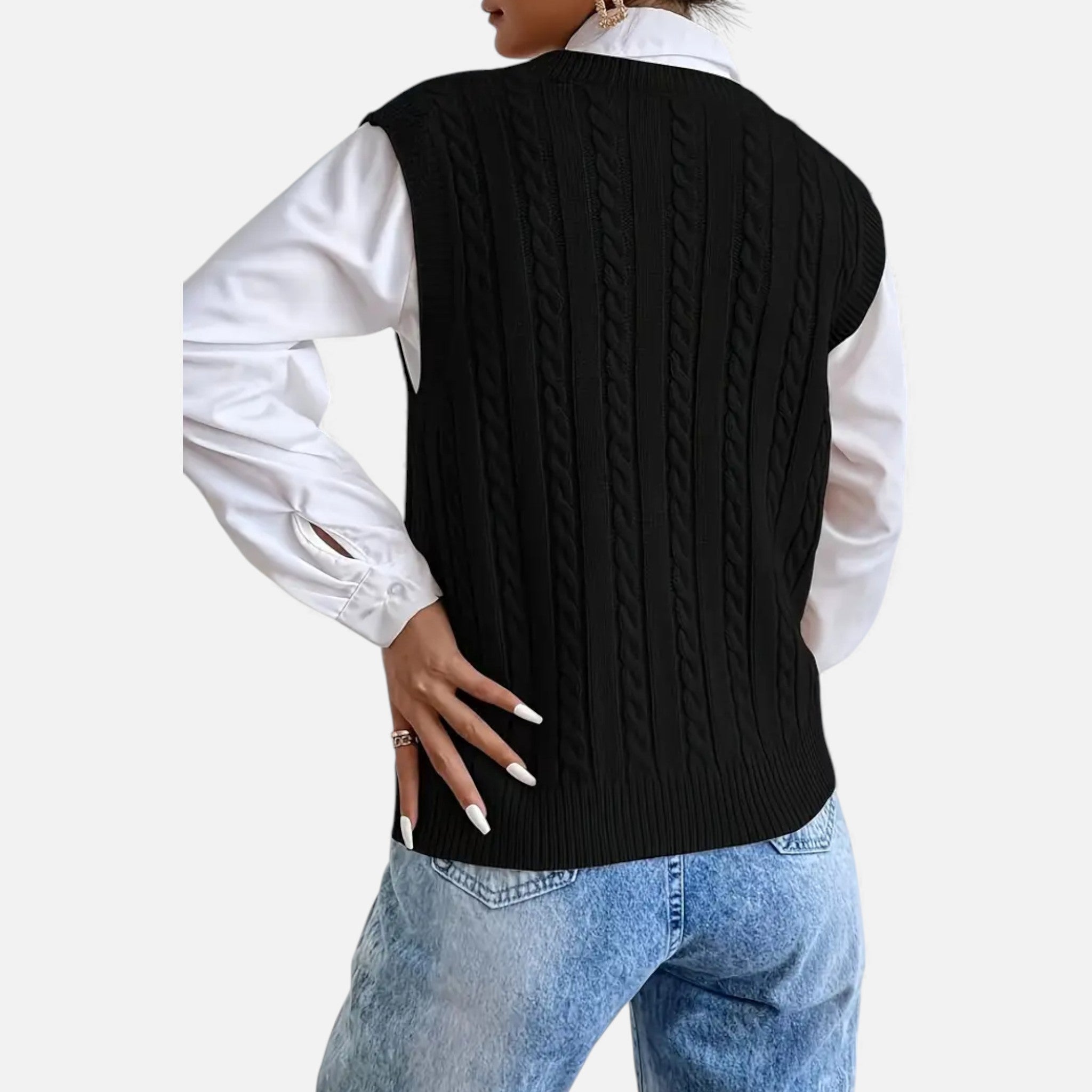 OldMoneyLook | Women’s Riviera Soft-Knit Sleeveless Vest