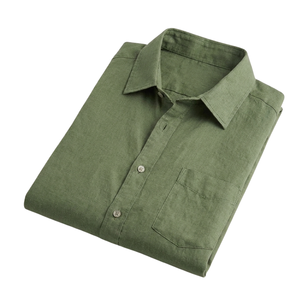 OLDMONEYLOOK | Men’s Classic Linen Shirt