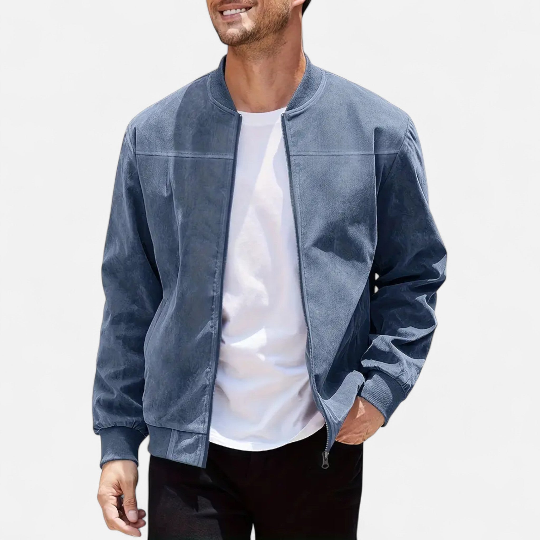 OldMoneyLook | Men’s Casual Bomber Jacket
