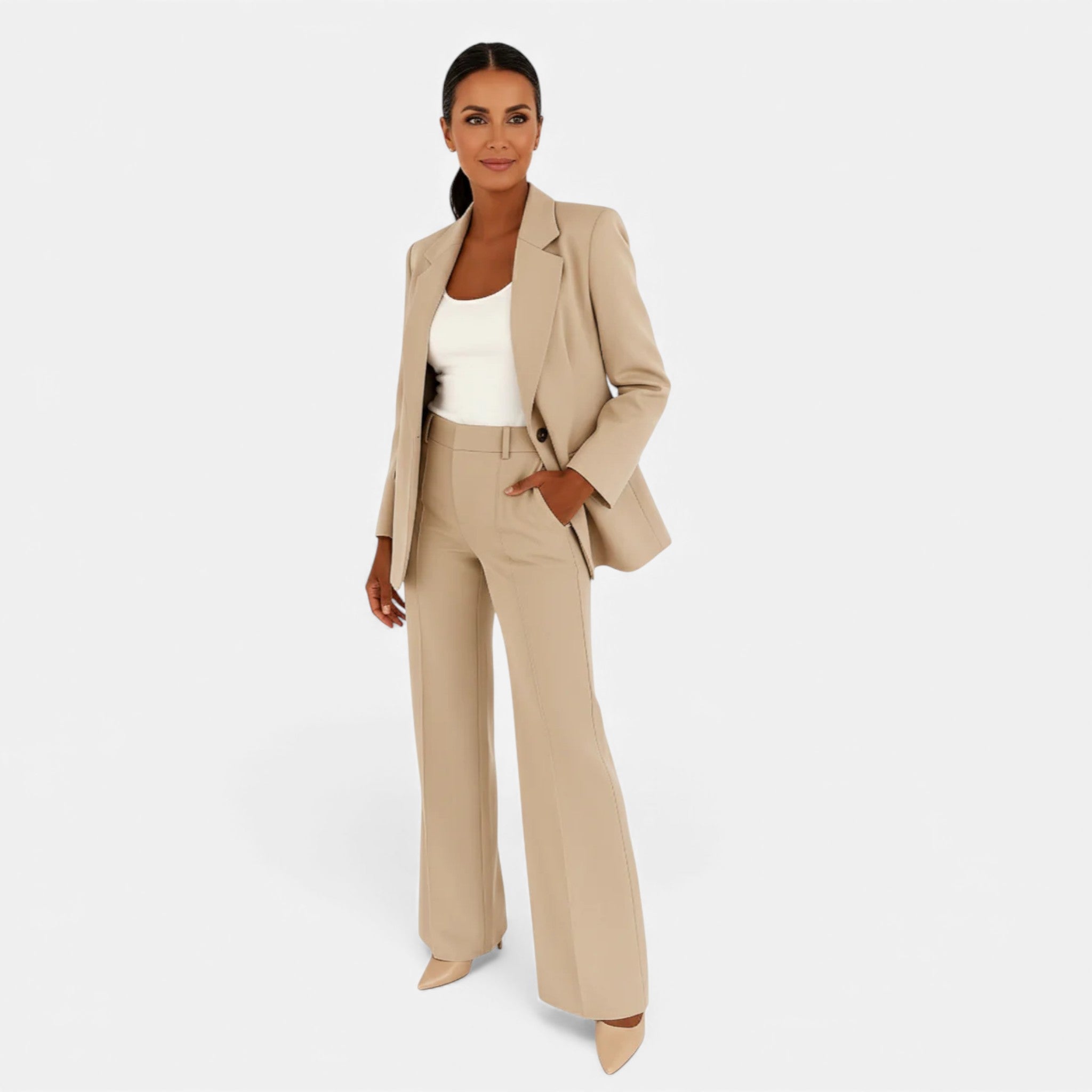 OldMoneyLook | Women’s Classic Bouclé Two-Piece Set