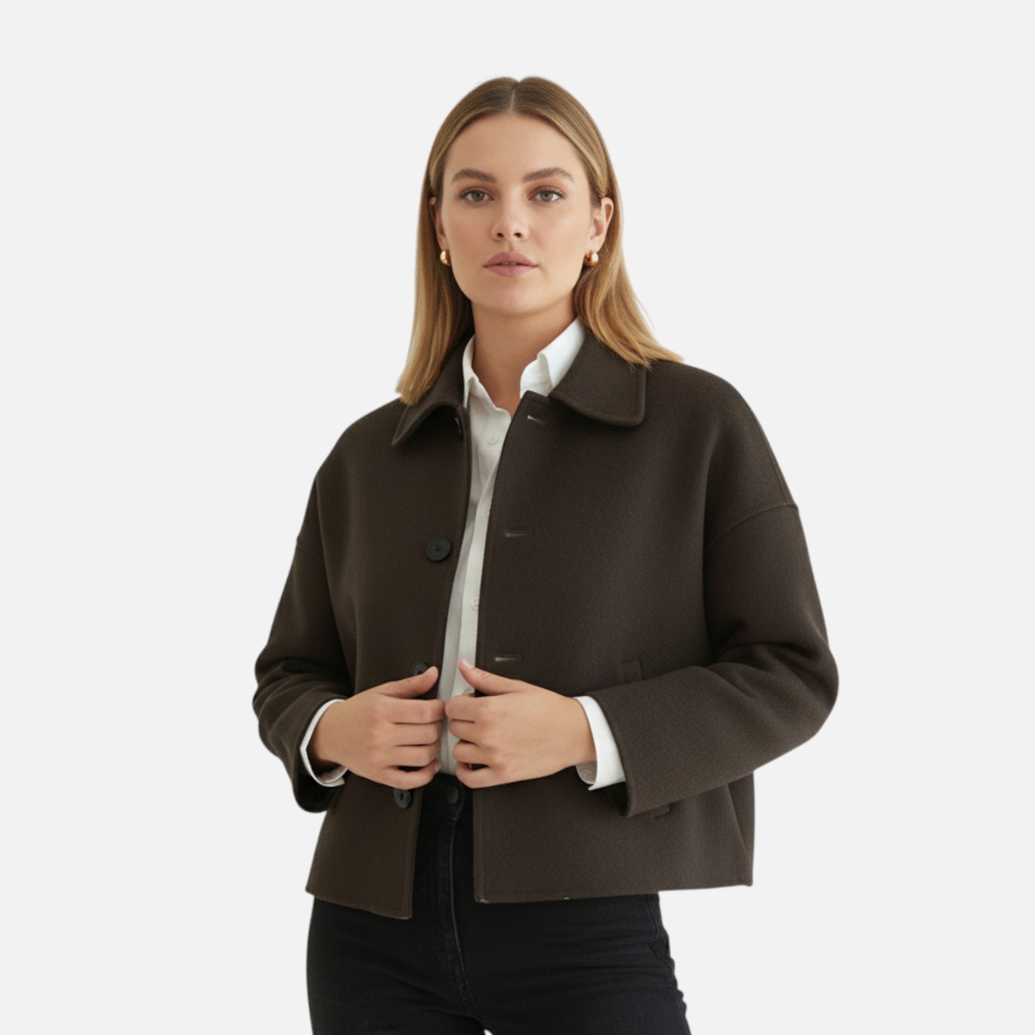 OldMoneyLook | Women’s Elegant Short Tailored Jacket