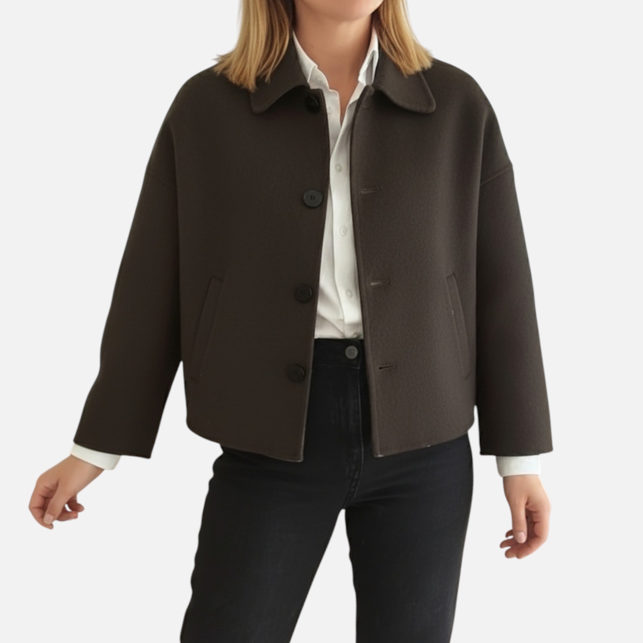 OldMoneyLook | Women’s Elegant Short Tailored Jacket