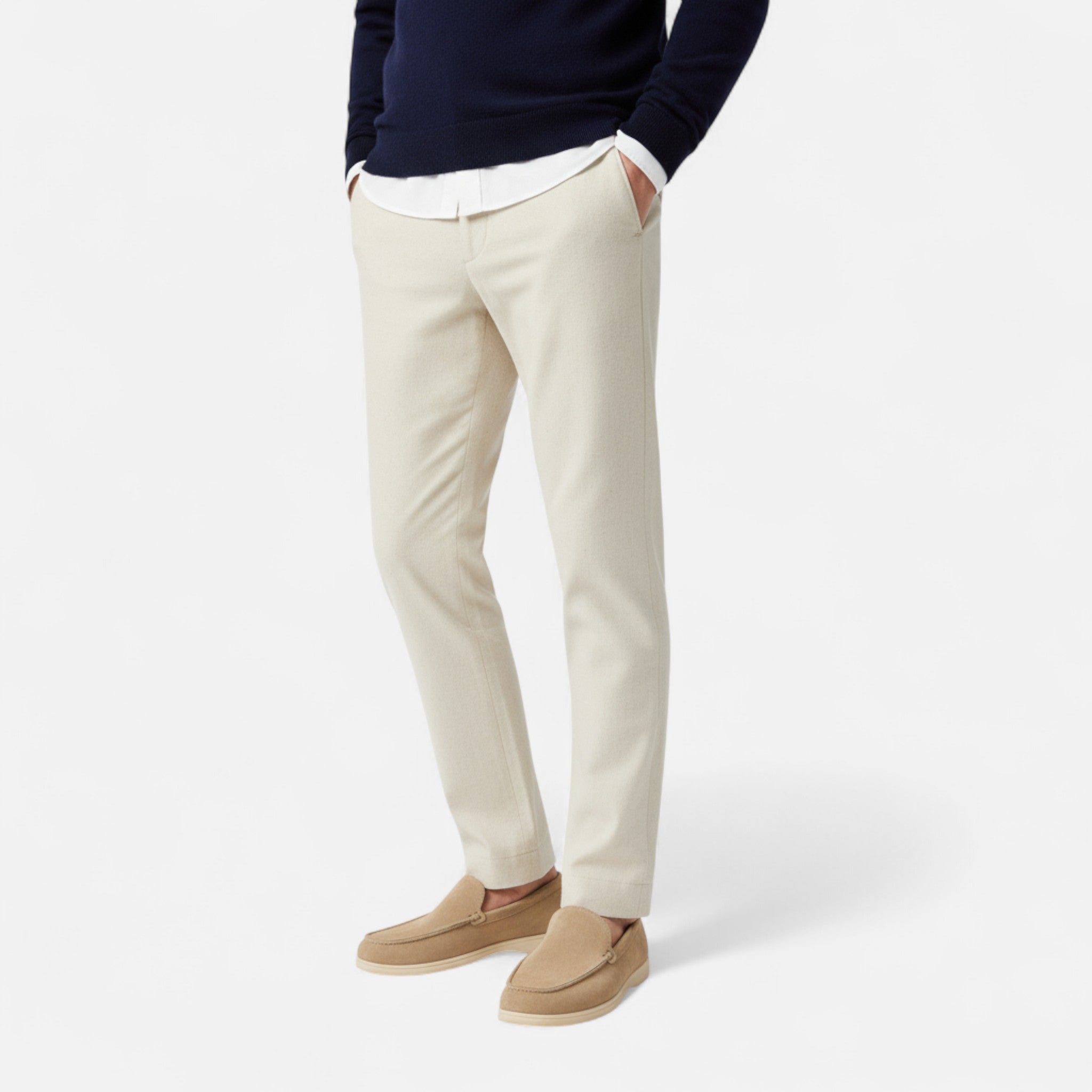 OldMoneyLook | Men’s Low Suede Loafers