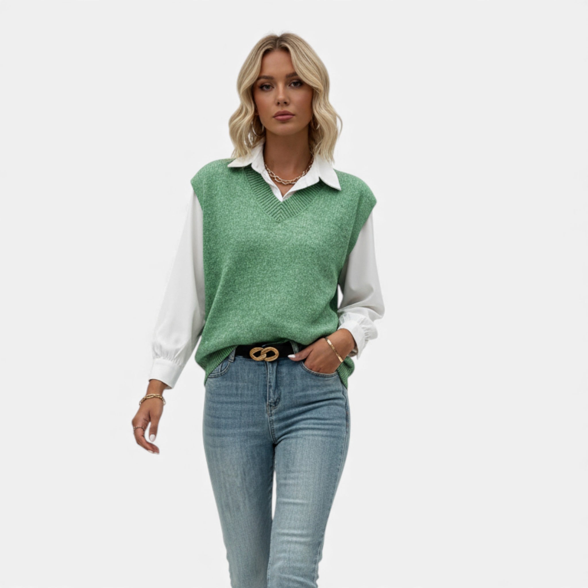 OldMoneyLook | Women’s Heritage Lace Knit Vest