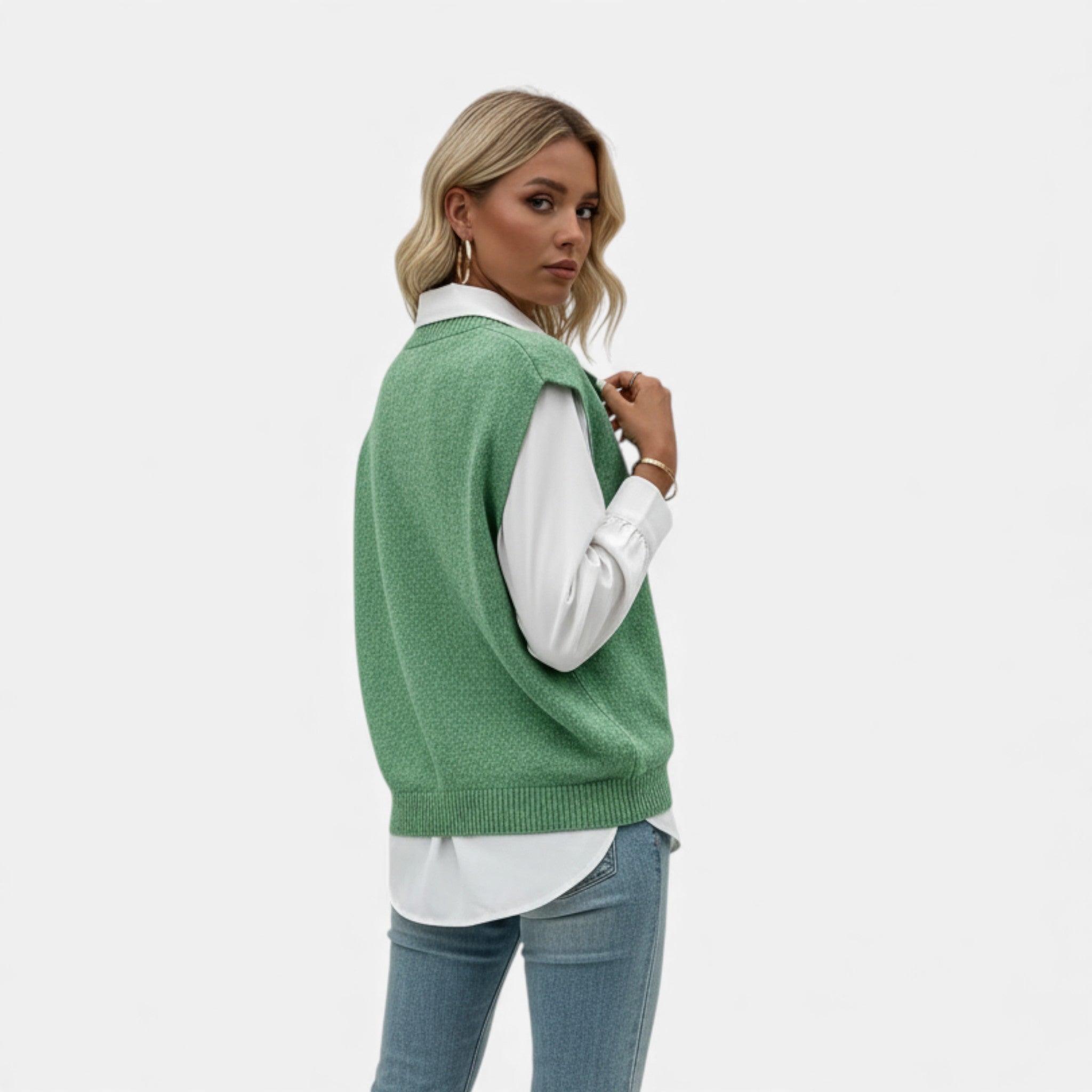 OldMoneyLook | Women’s Heritage Lace Knit Vest