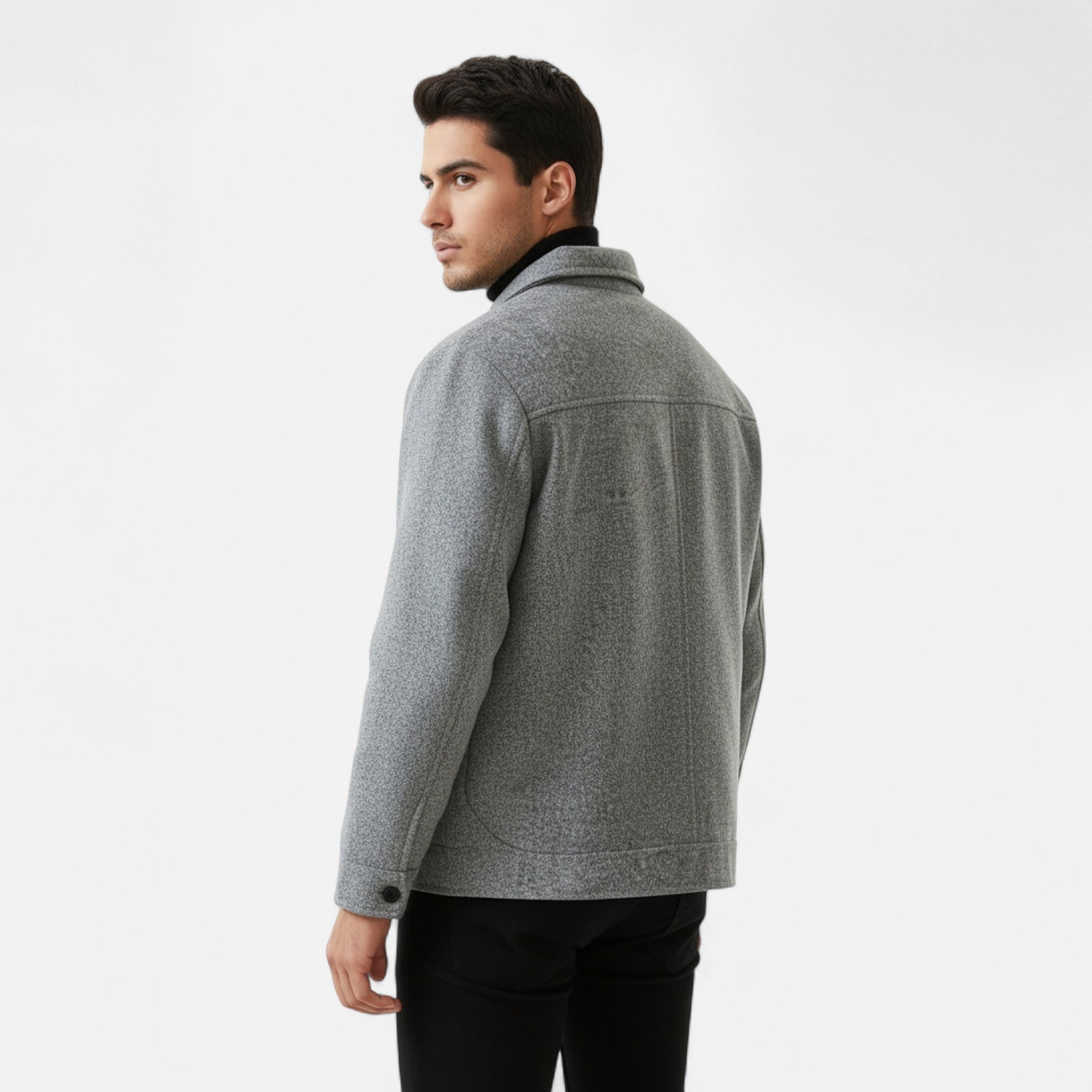 OldMoneyLook | Men’s Classic Button-Up Jacket