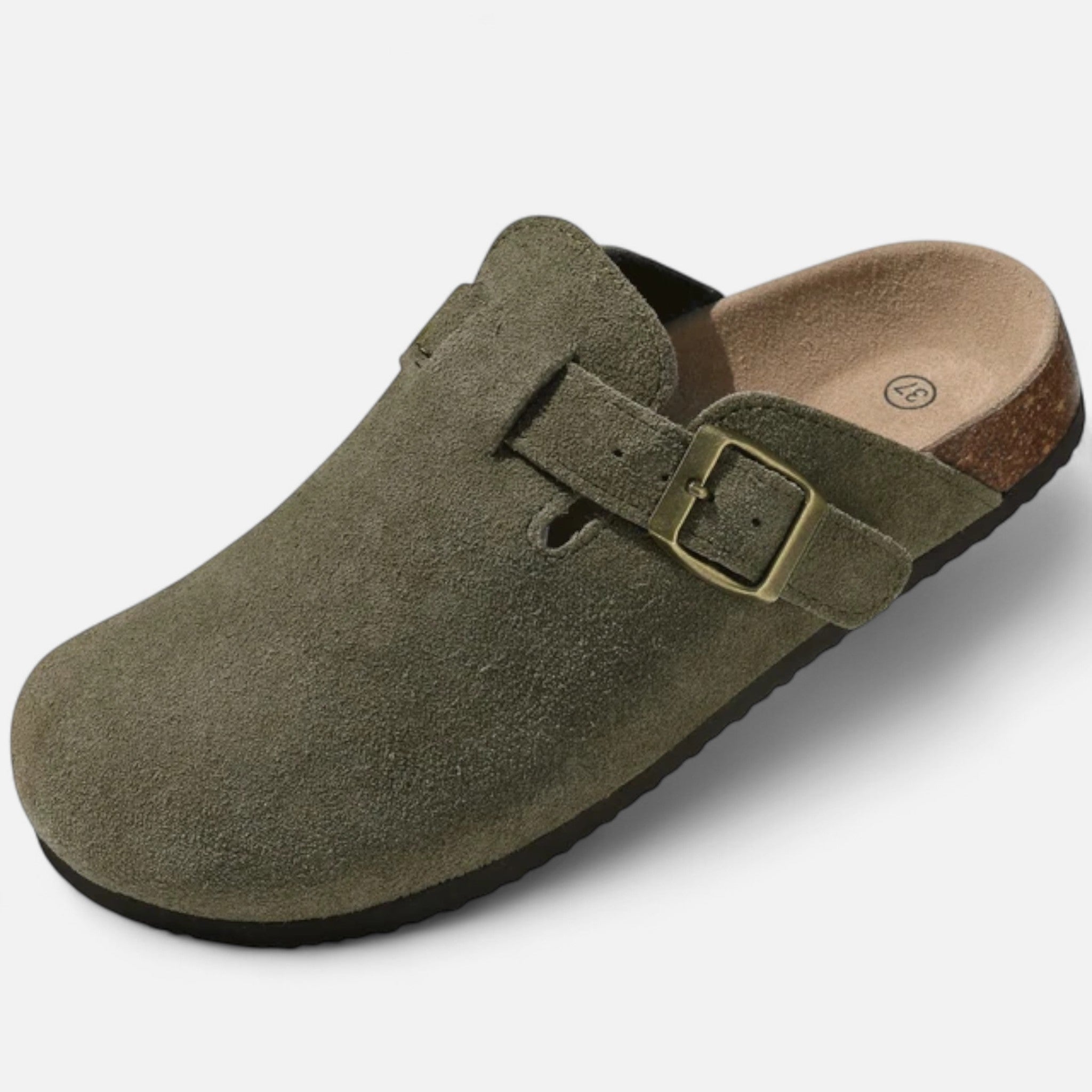 OldMoneyLook | Unisex Suede Heritage Clogs