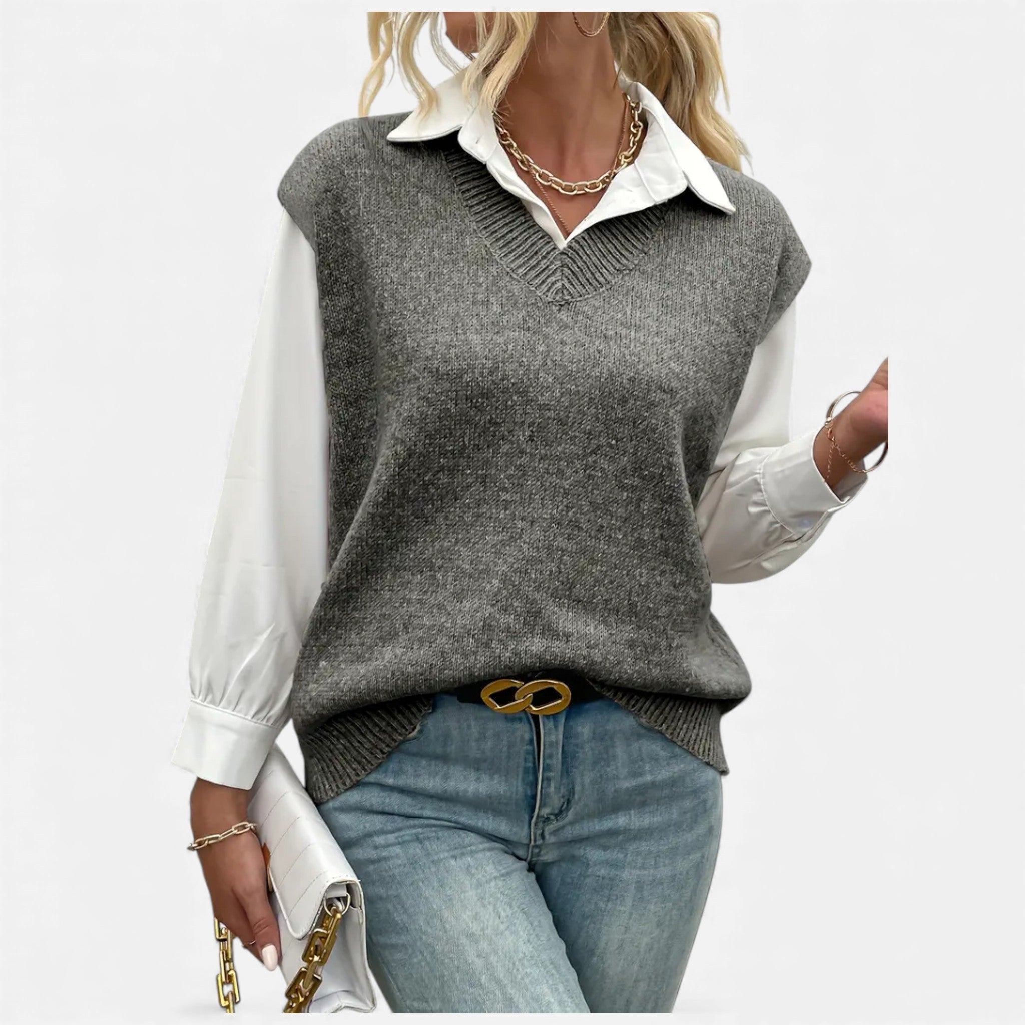 OldMoneyLook | Women’s Heritage Lace Knit Vest