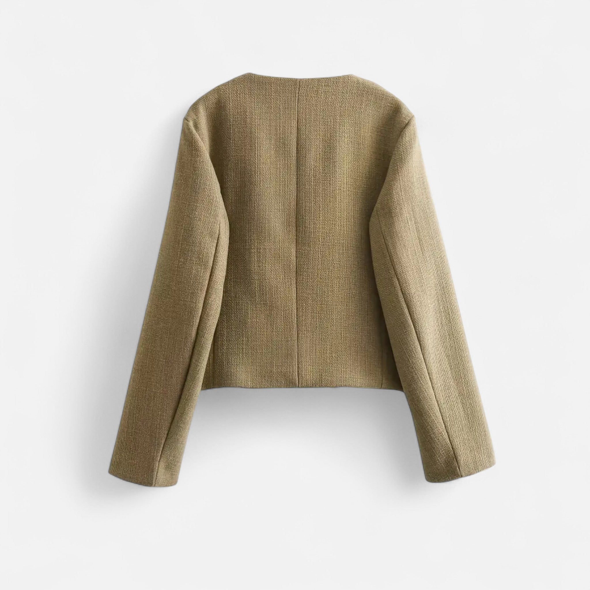 OldMoneyLook | Women’s Elegant Collarless Jacket
