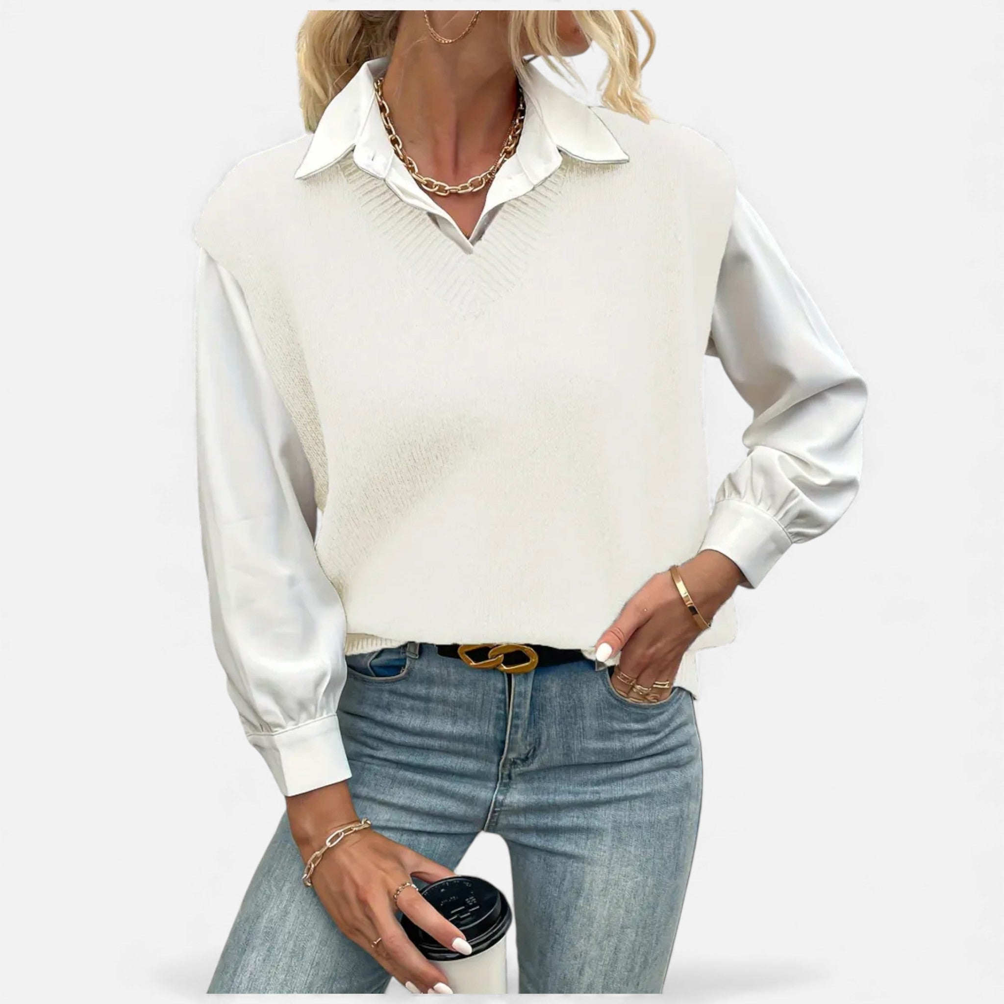 OldMoneyLook | Women’s Heritage Lace Knit Vest