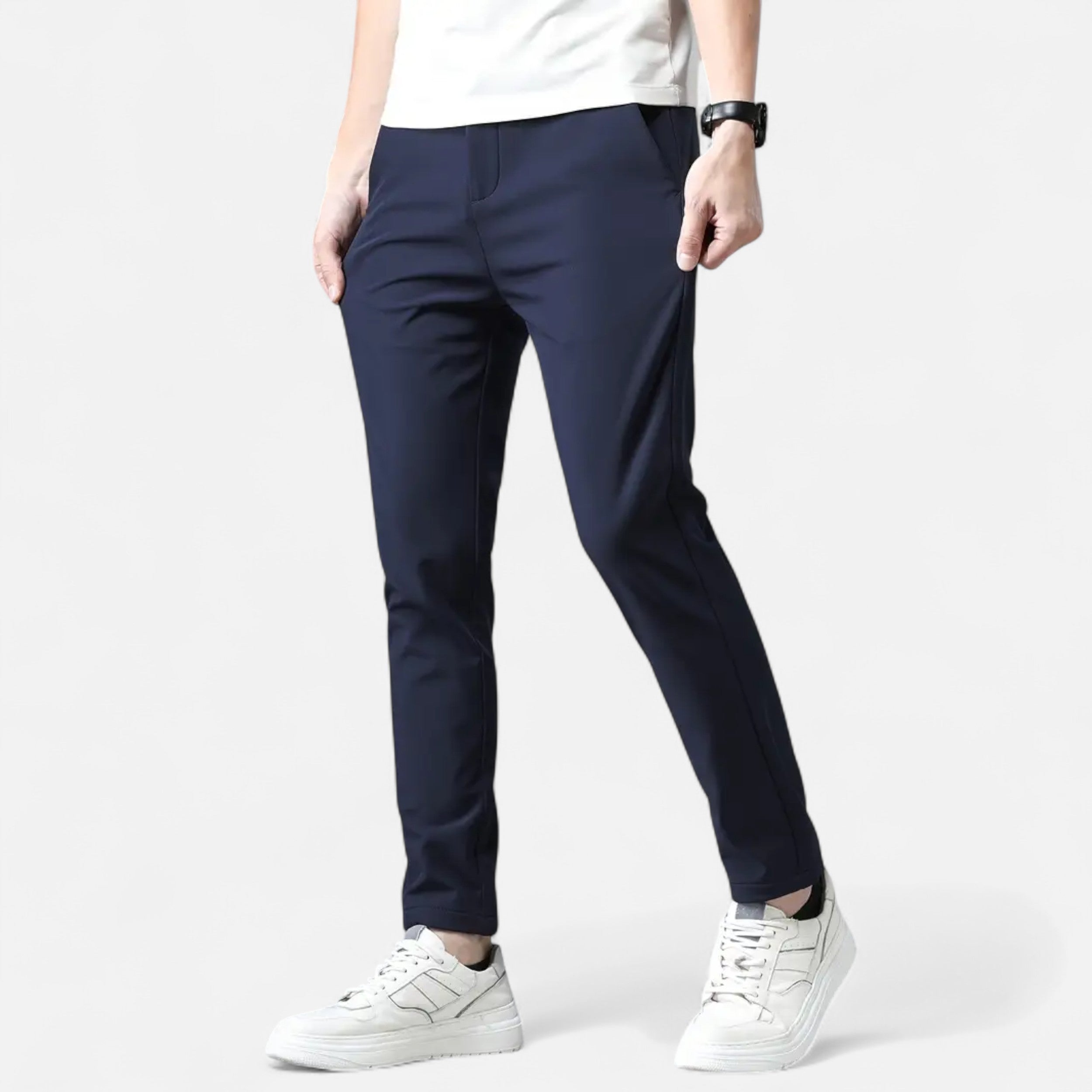 Men’s Slim-Fit Trousers – Refined Business Elegance
