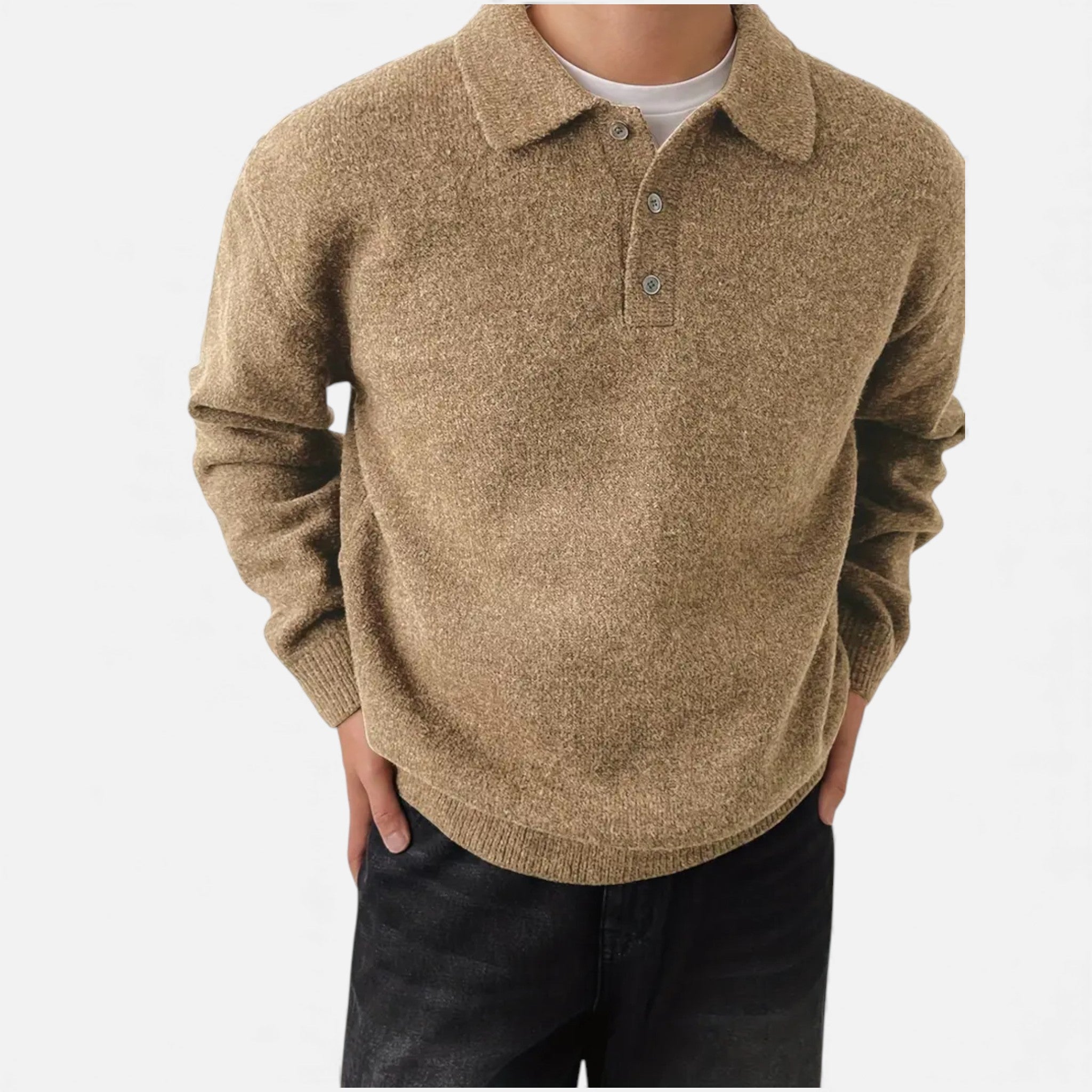 OldMoneyLook | Men’s Heritage Knit Overcoat