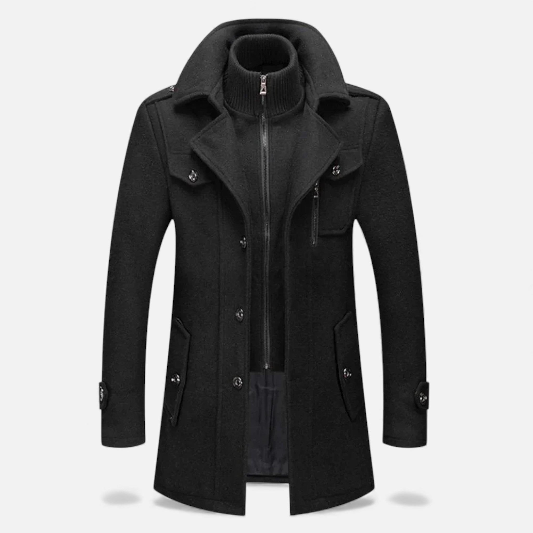 OldMoneyLook | Men’s Heritage Two‑Piece Overcoat