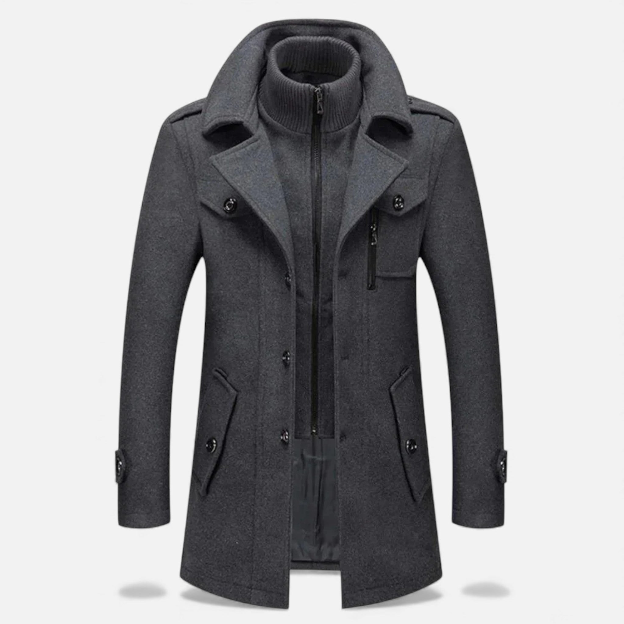 OldMoneyLook | Men’s Heritage Two‑Piece Overcoat