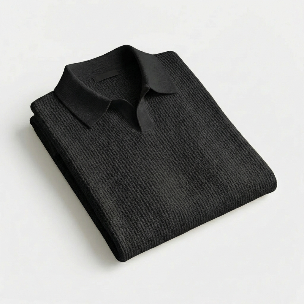 OLDMONEYLOOK | Men’s Heritage Knit Polo Shirt