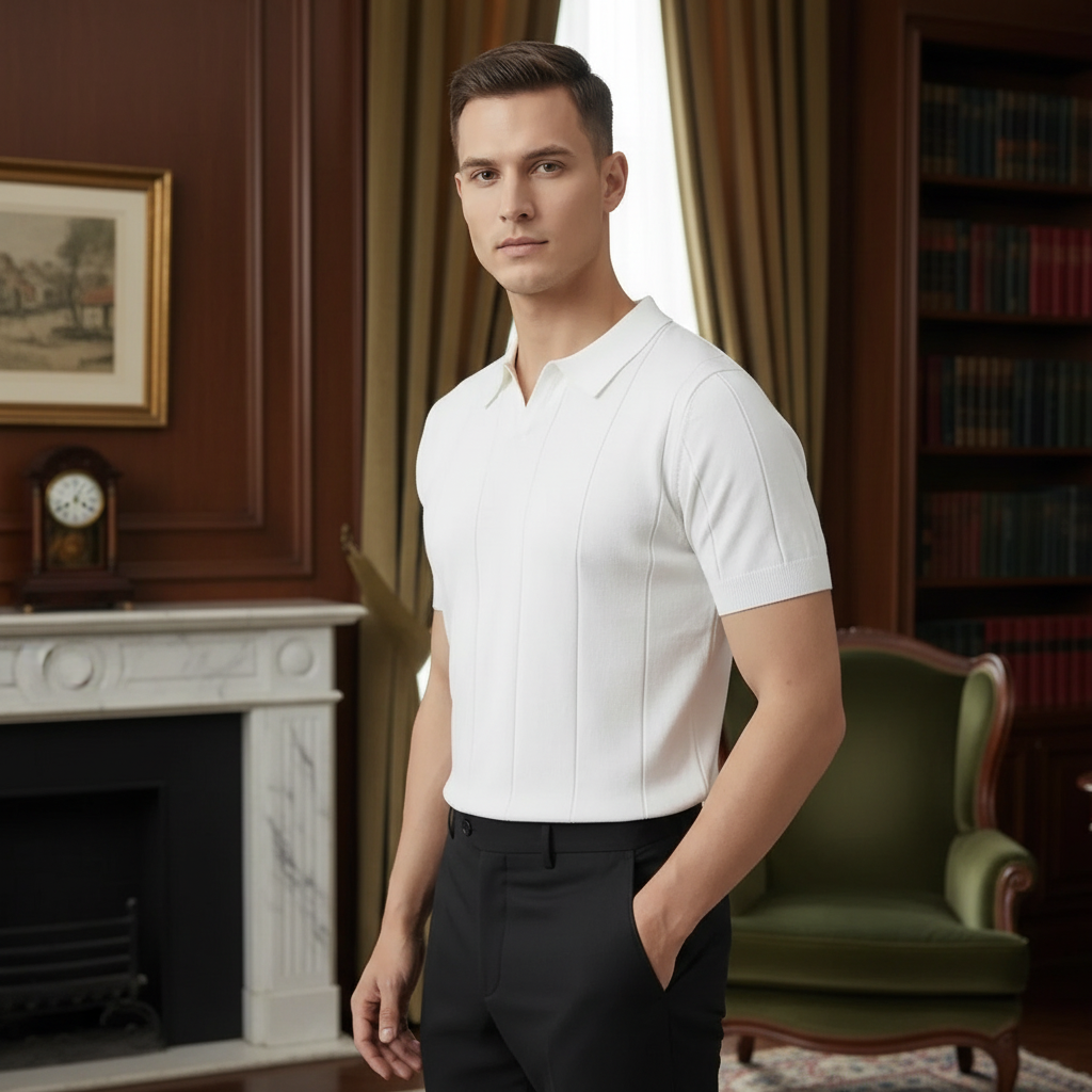 OLDMONEYLOOK | Men’s Classic Short Sleeve Polo