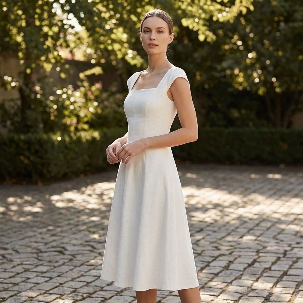 OLDMONEYLOOK | Women’s Classic Tie Waist Dress