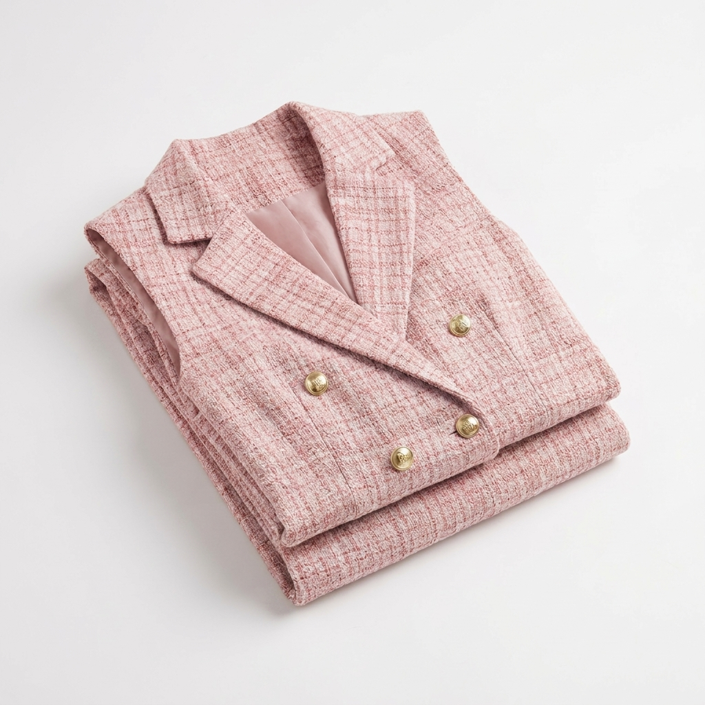 OLDMONEYLOOK | Women’s Classic Plaid Tweed Suit