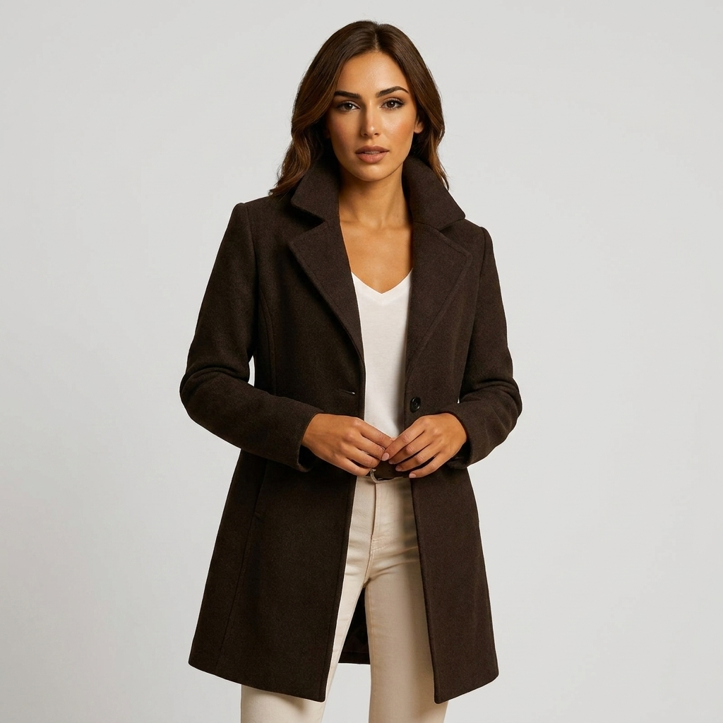 OldMoneyLook | Women’s Long Wool Coat (Heritage Overcoat)