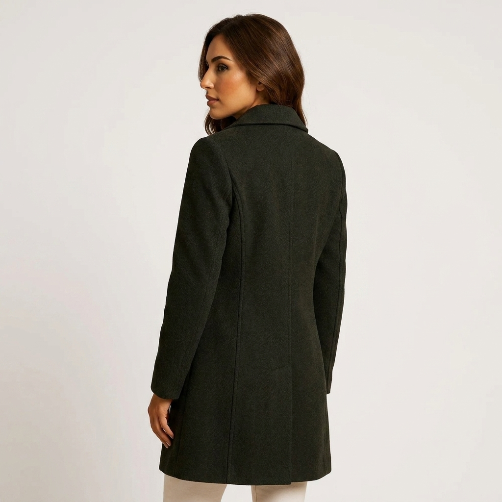 OldMoneyLook | Women’s Long Wool Coat (Heritage Overcoat)