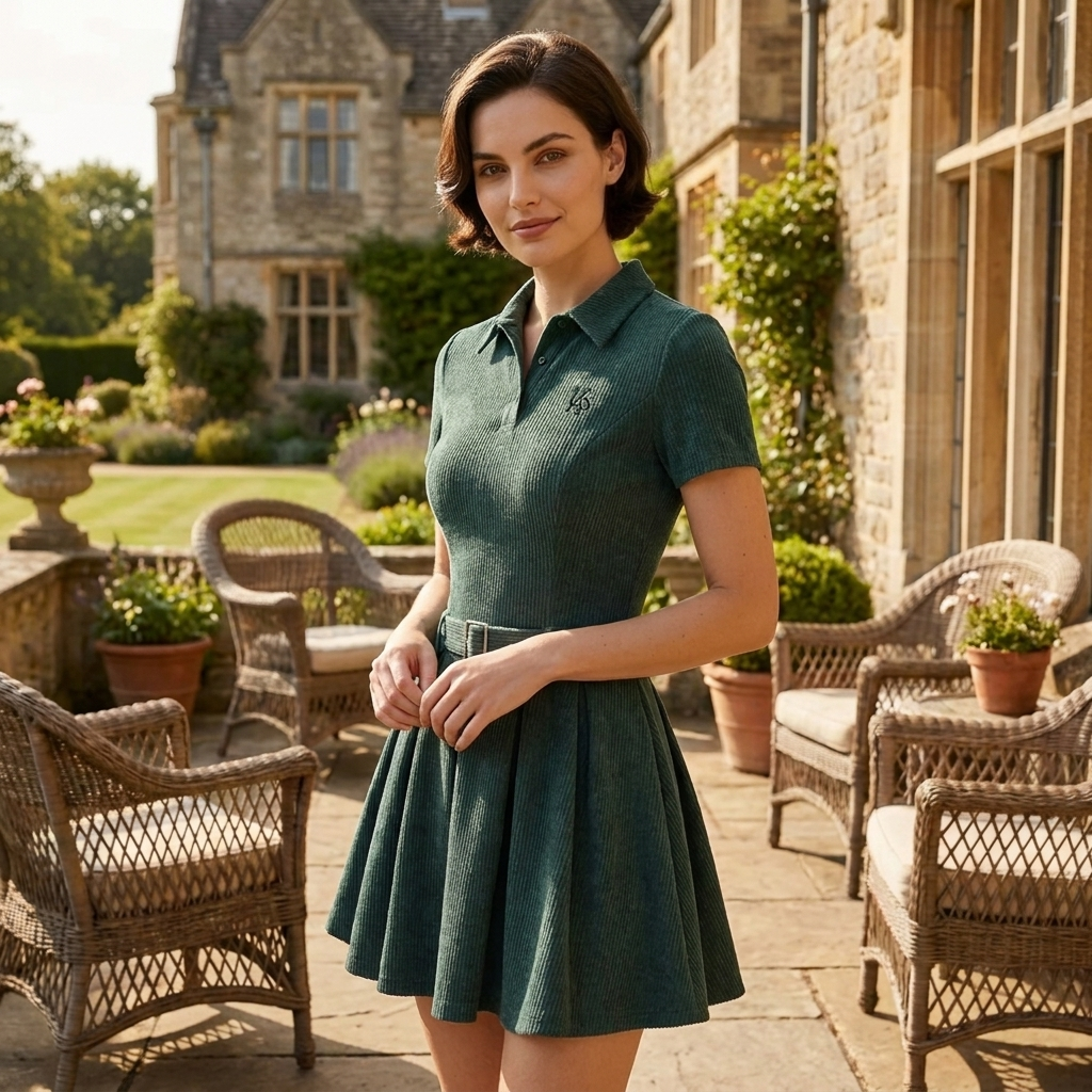 OLDMONEYLOOK | Women’s Classic Pleated Midi Dress