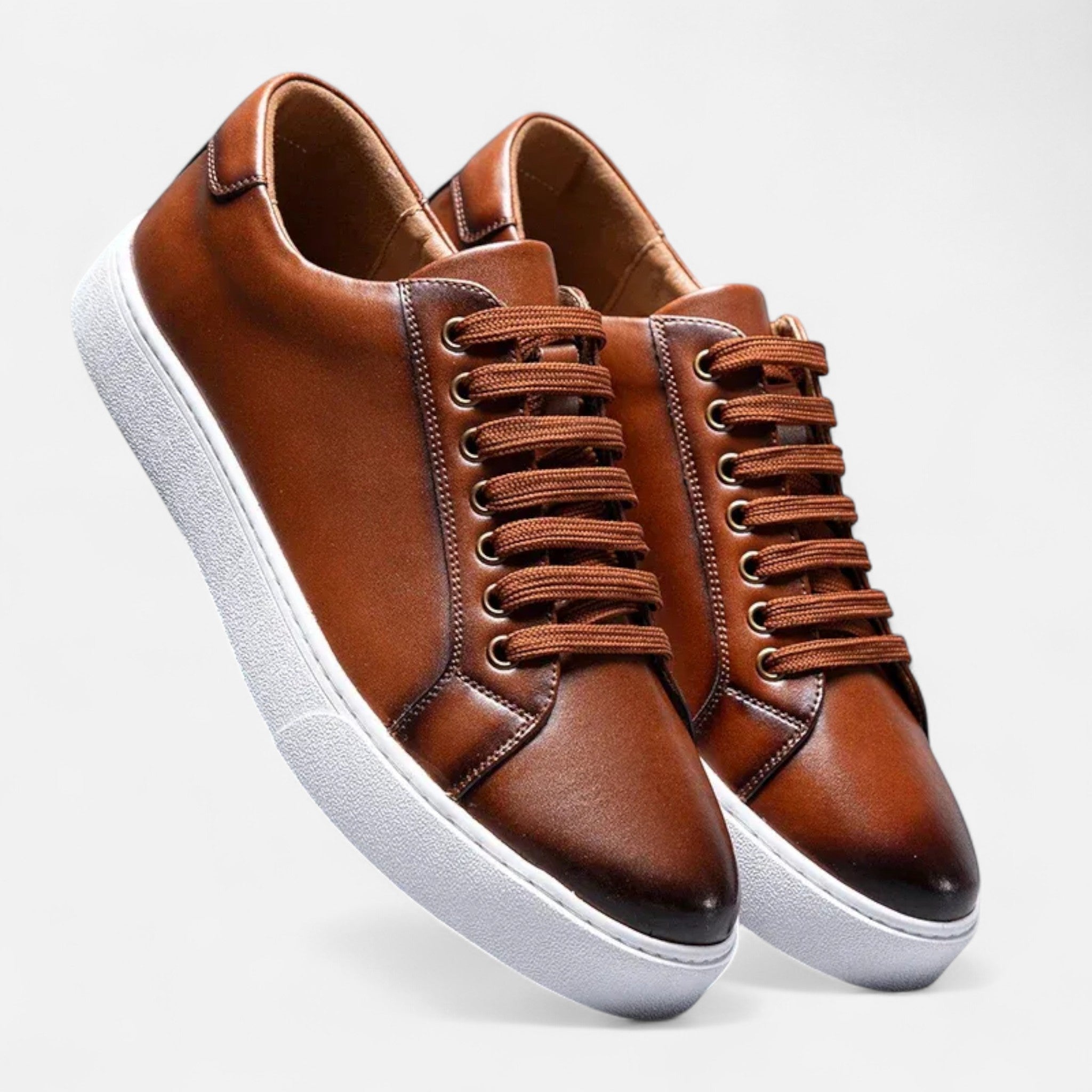 OldMoneyLook | Men’s Classic Leather Sneakers