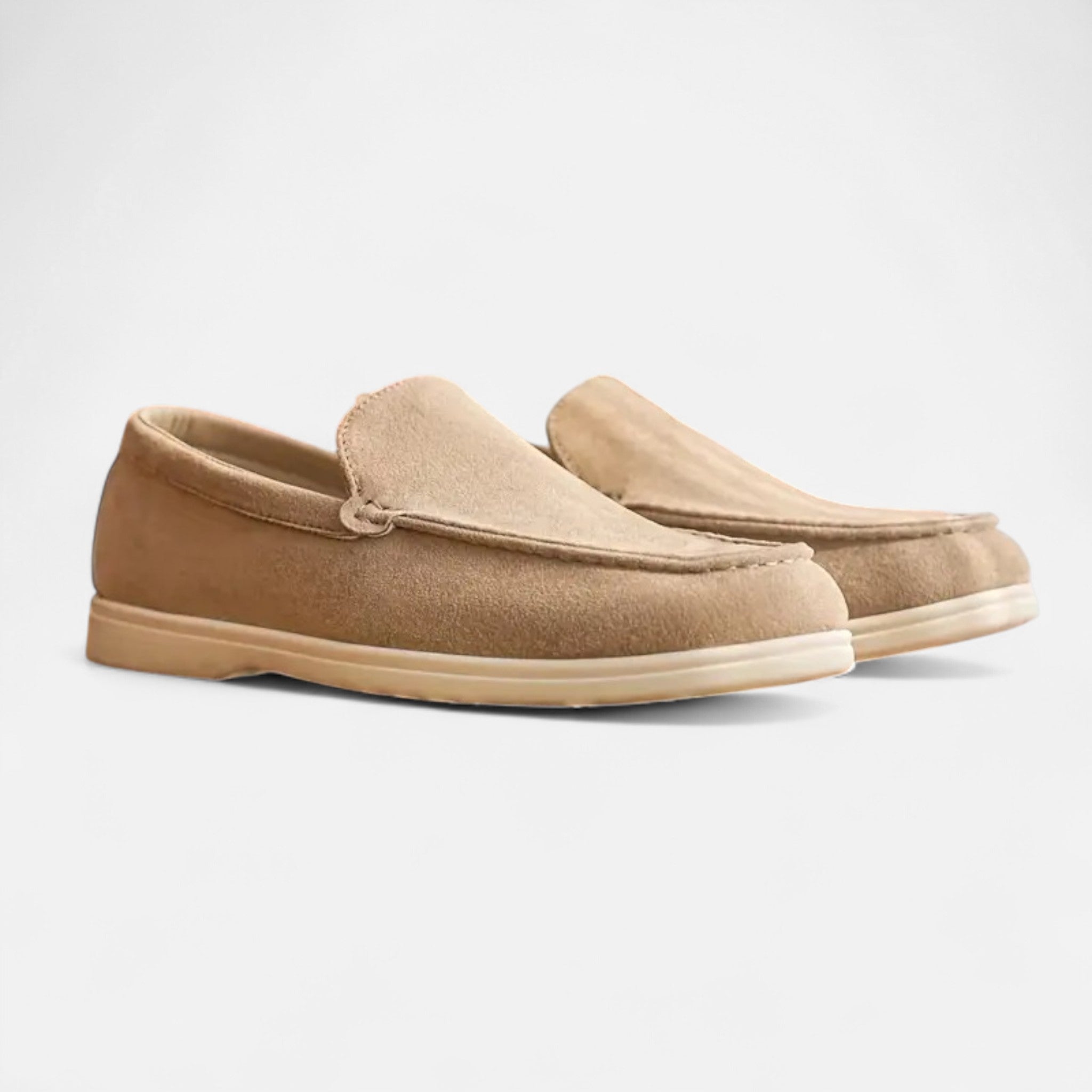 OldMoneyLook | Men’s Low Suede Loafers