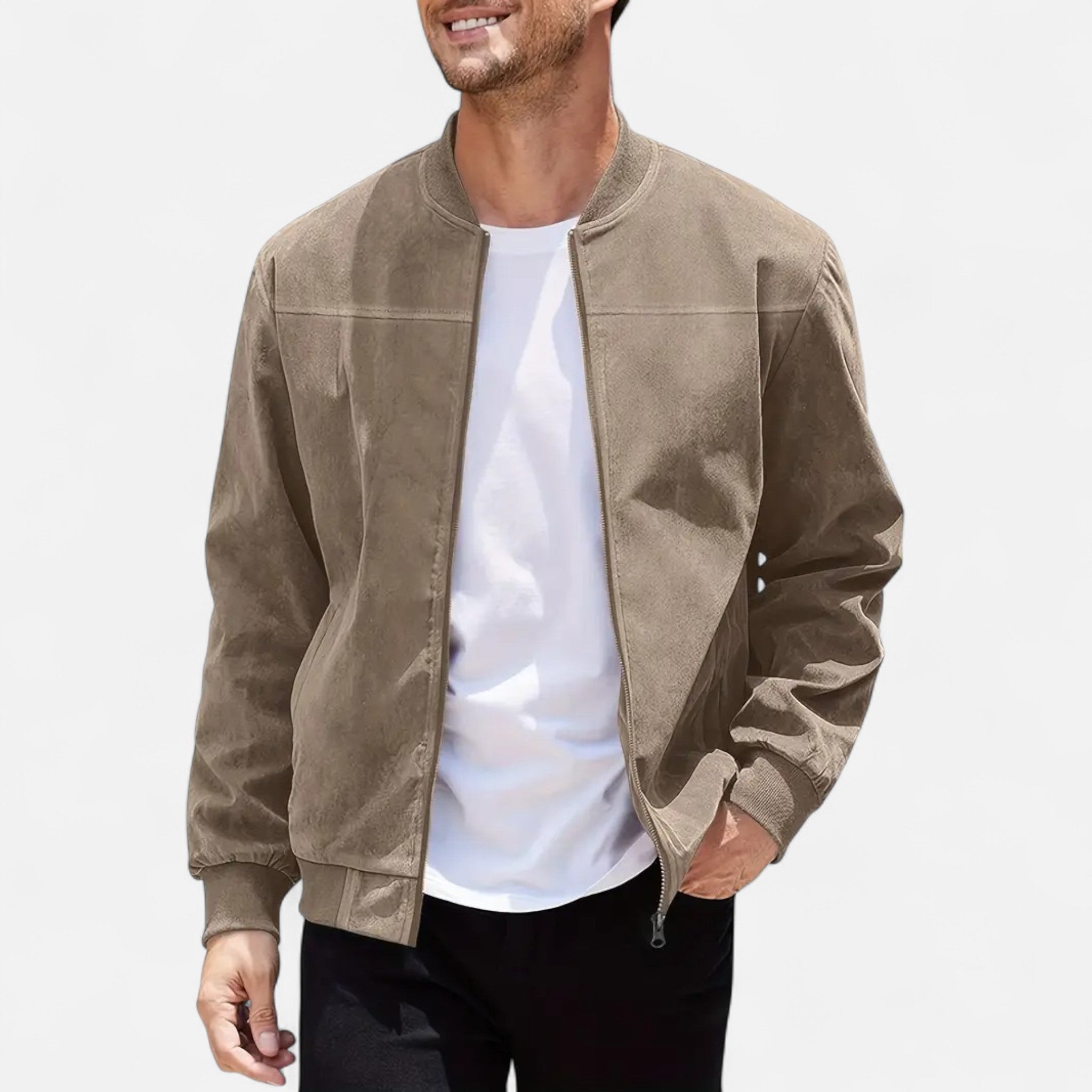 OldMoneyLook | Men’s Casual Bomber Jacket