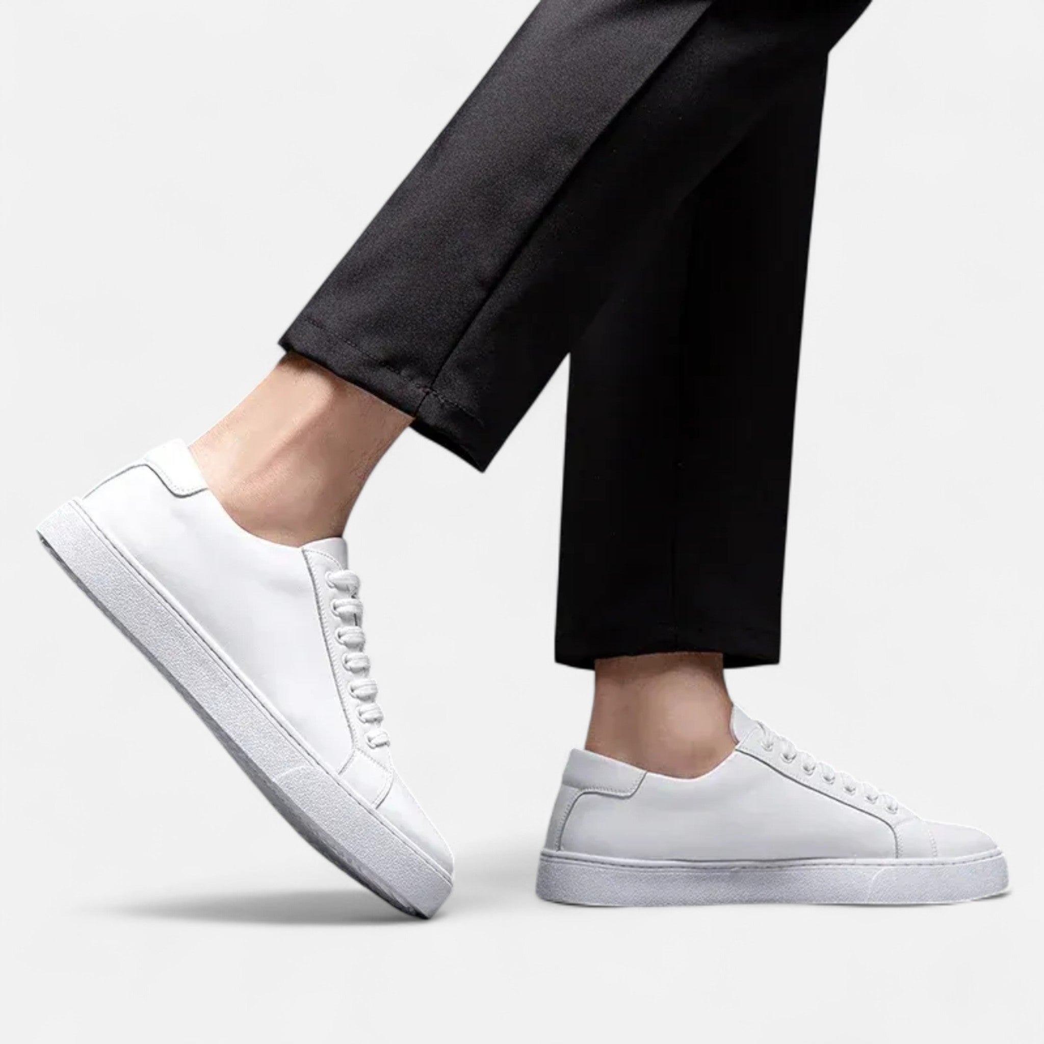 OldMoneyLook | Men’s Classic Leather Sneakers